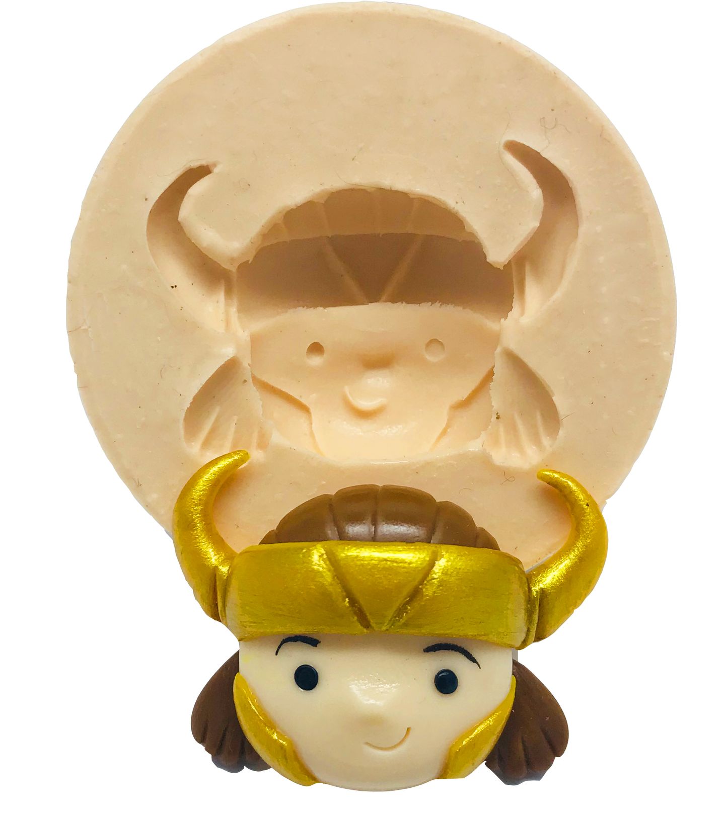 Os Vingadores - Fofinhos - Rosto Loki - Medio - P493