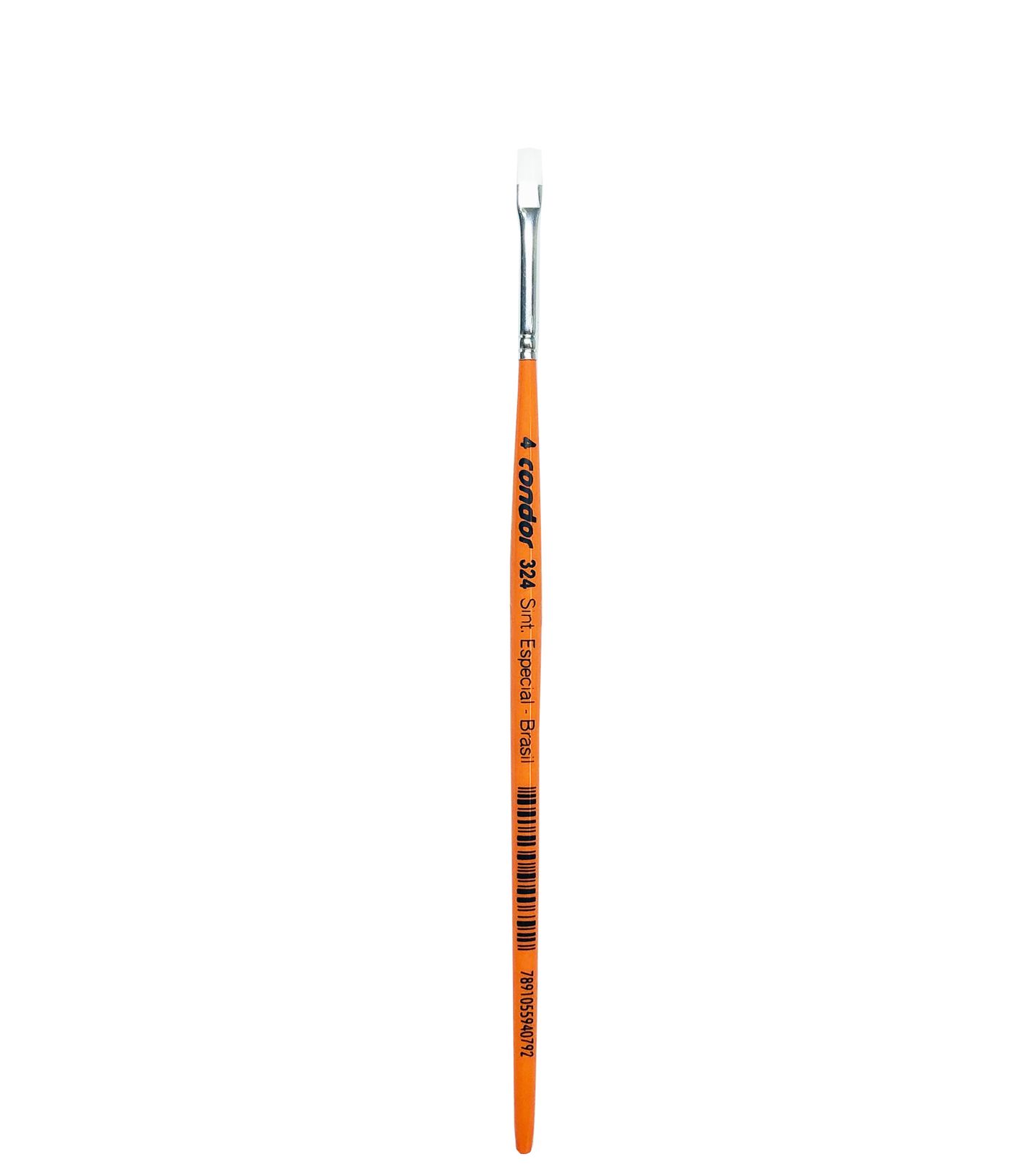 Pincel Condor Ord.324 - nº 04 - Sintetico Chato - Cod.90910