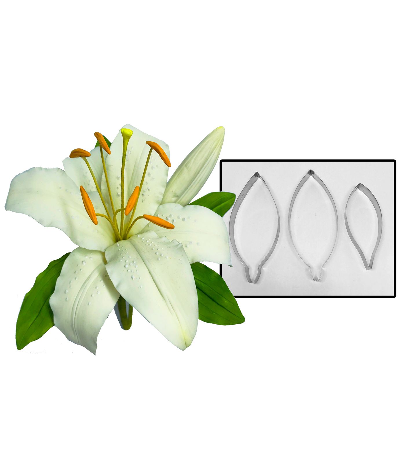 Cortador Aço - Flor - Lirio