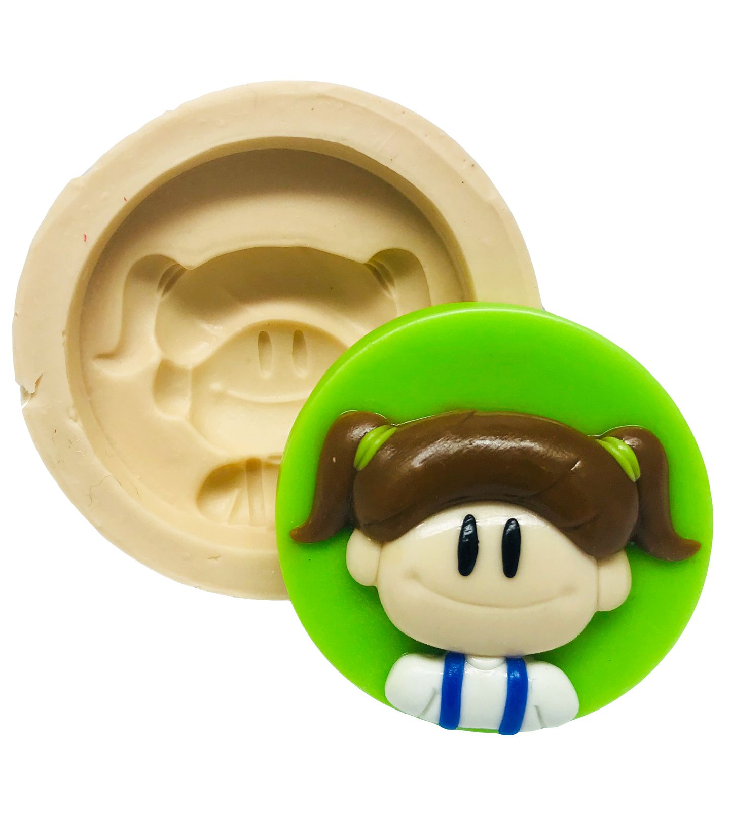 Galinha Pintadinha com Base - Rosto Mariana - Medio -  P499