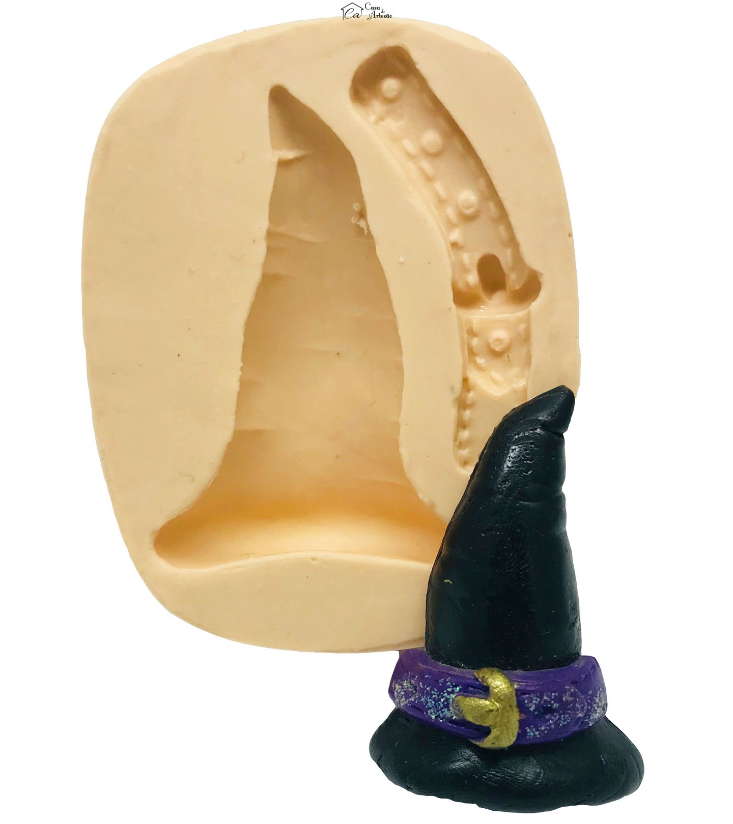 Molde de silicone - Chapéu Bruxa