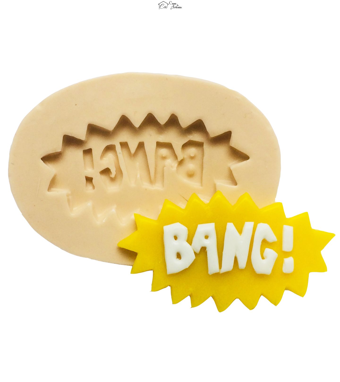 Molde de silicone - Balao - Bang! Pequeno - P292