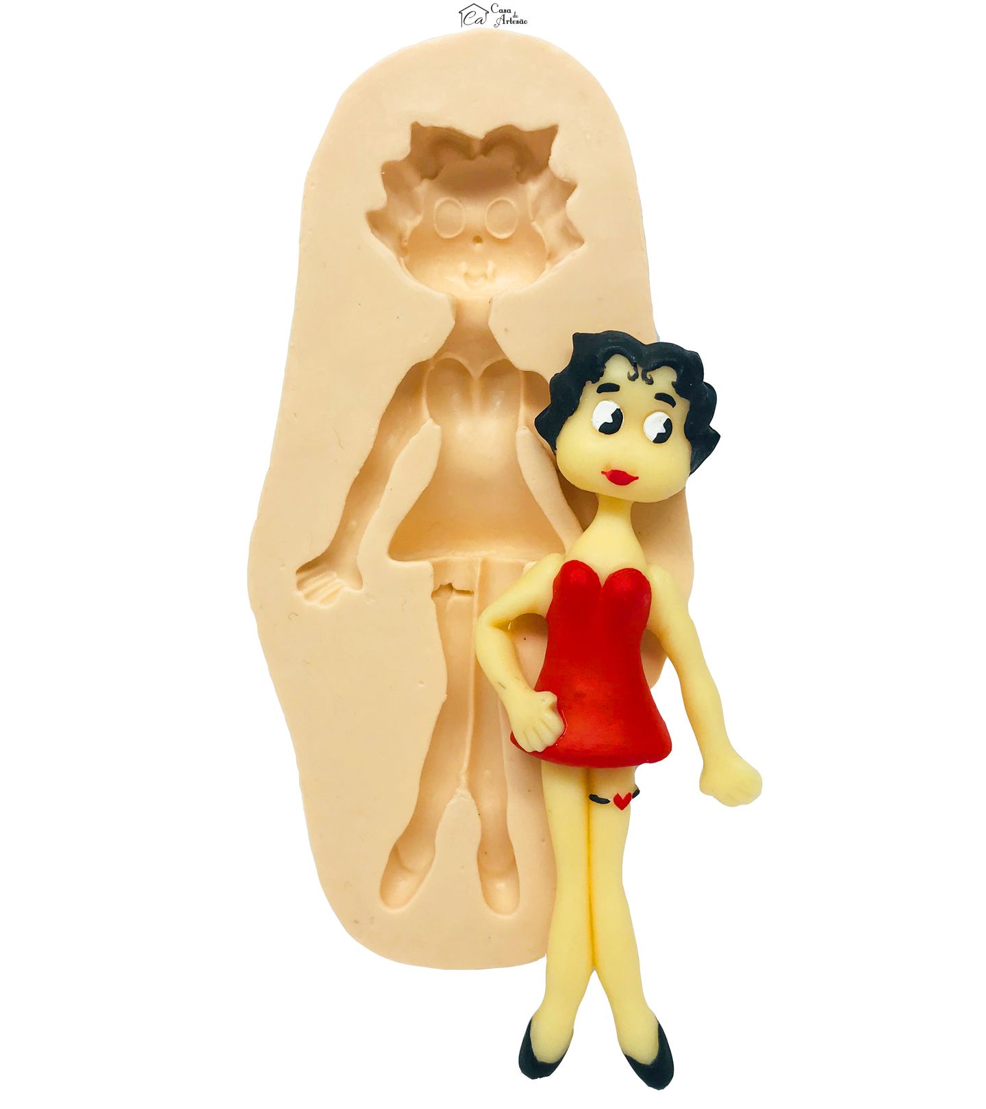 Molde de silicone - Betty Boop II - P43