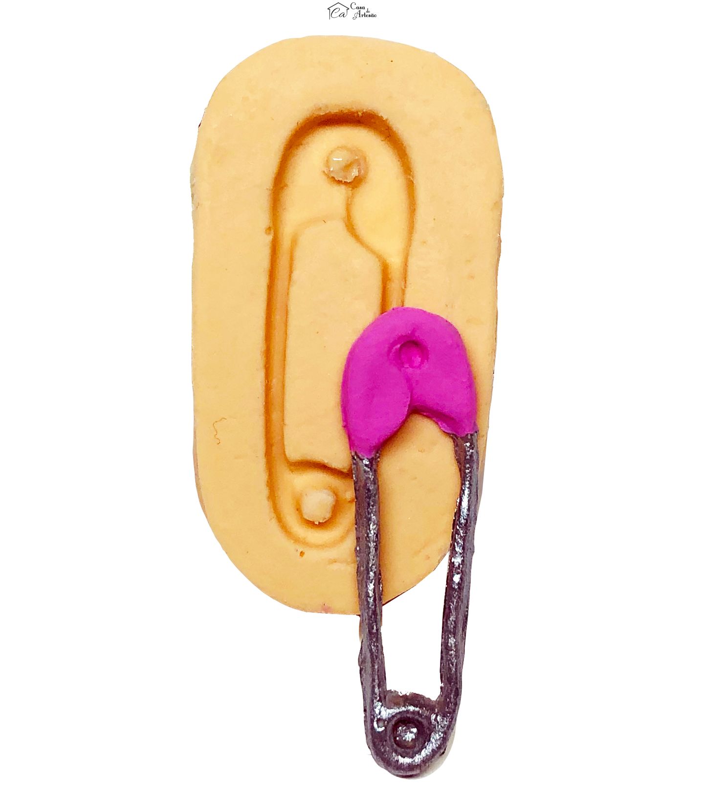 Molde de silicone - Alfinete - P66