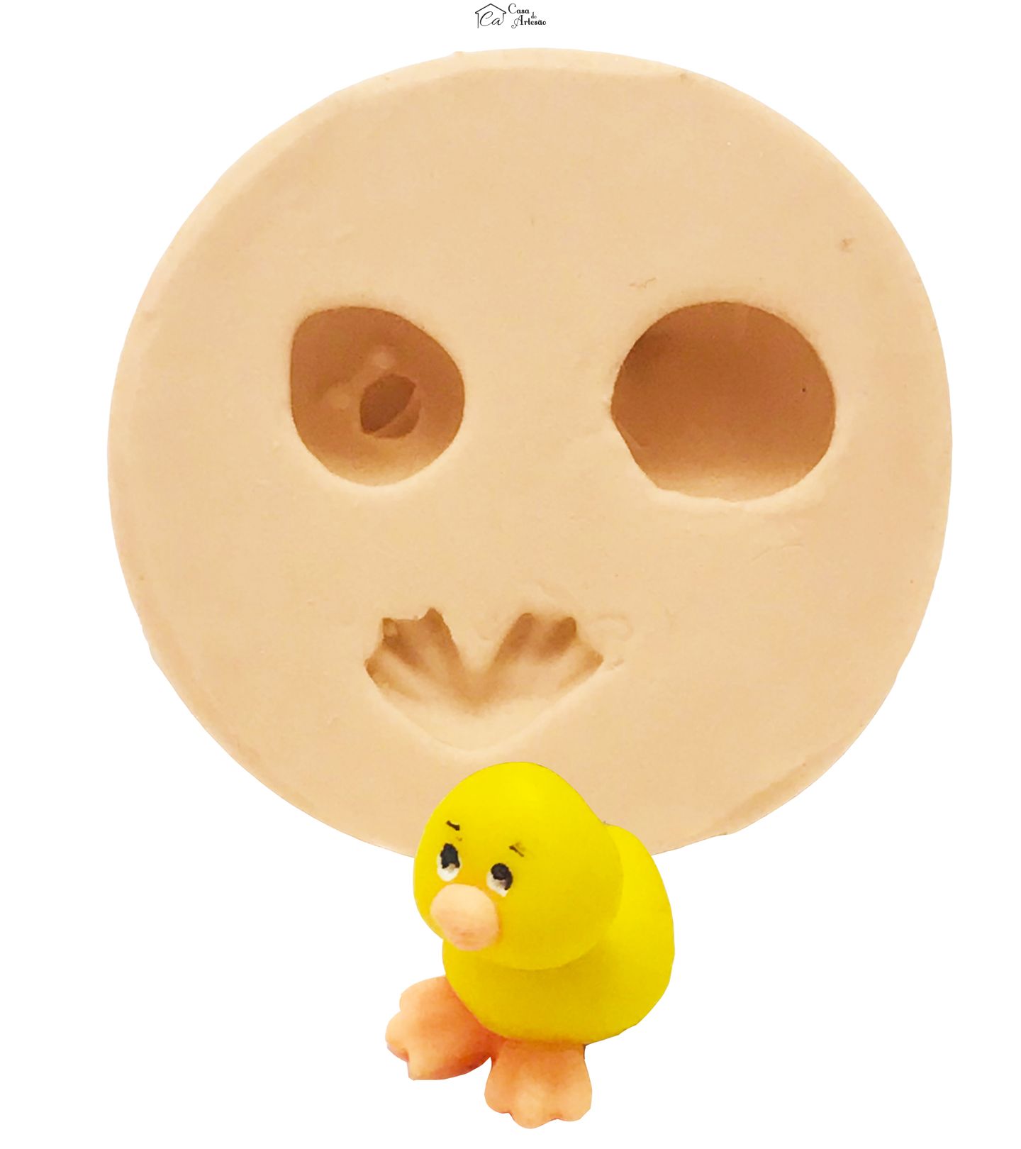 Molde de silicone - Pato Mini