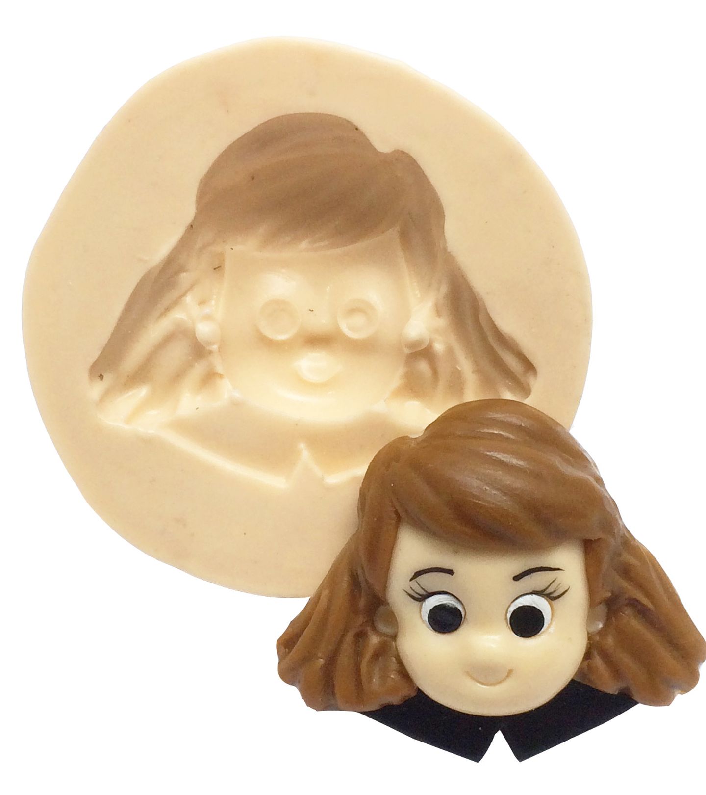 Molde de silicone - Harry Potter - Rosto Hermione - P178