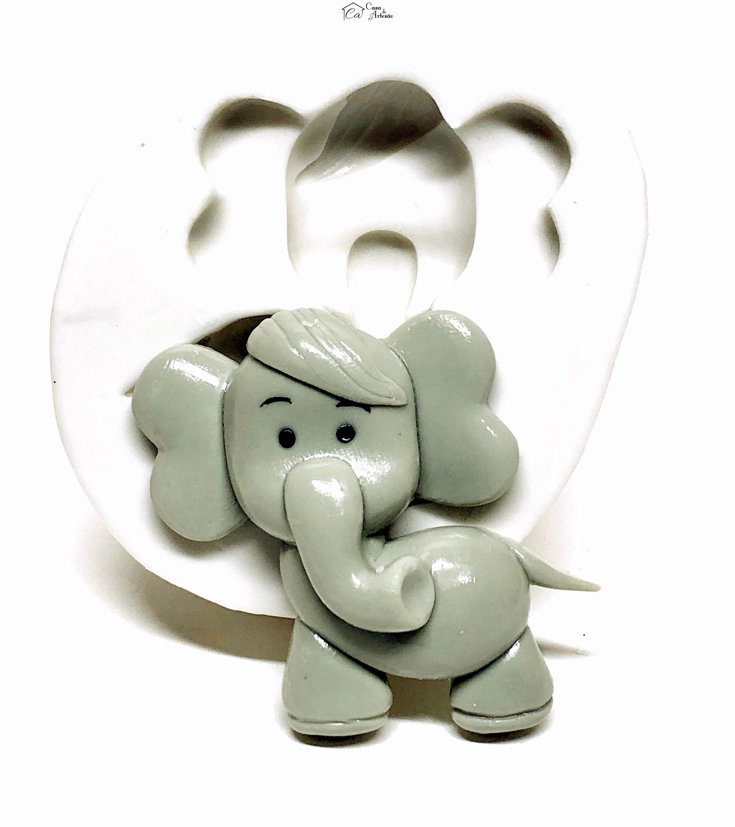 Molde de silicone - Elefante - Grande - P1081