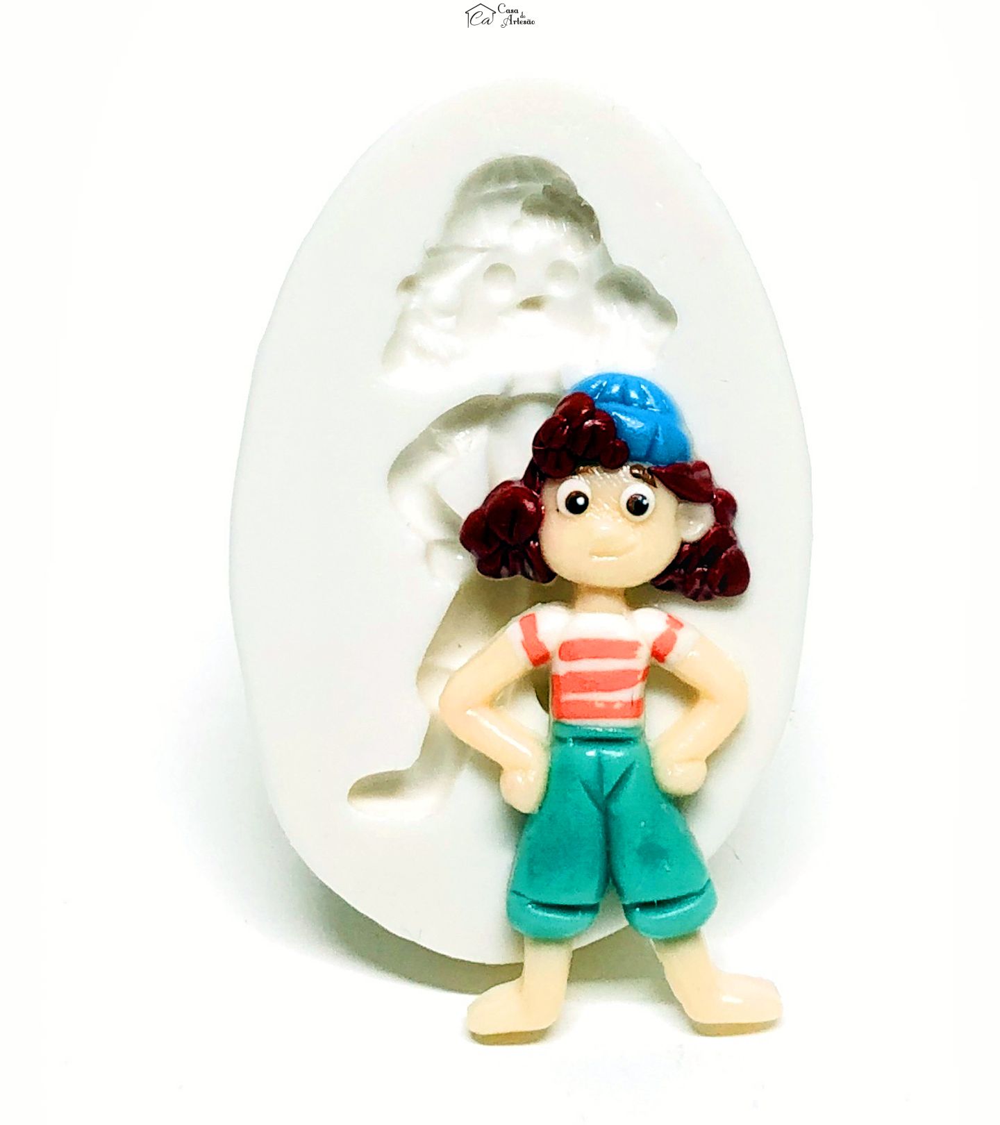 Molde de silicone - Luca - Giulia - Pequena - P1089