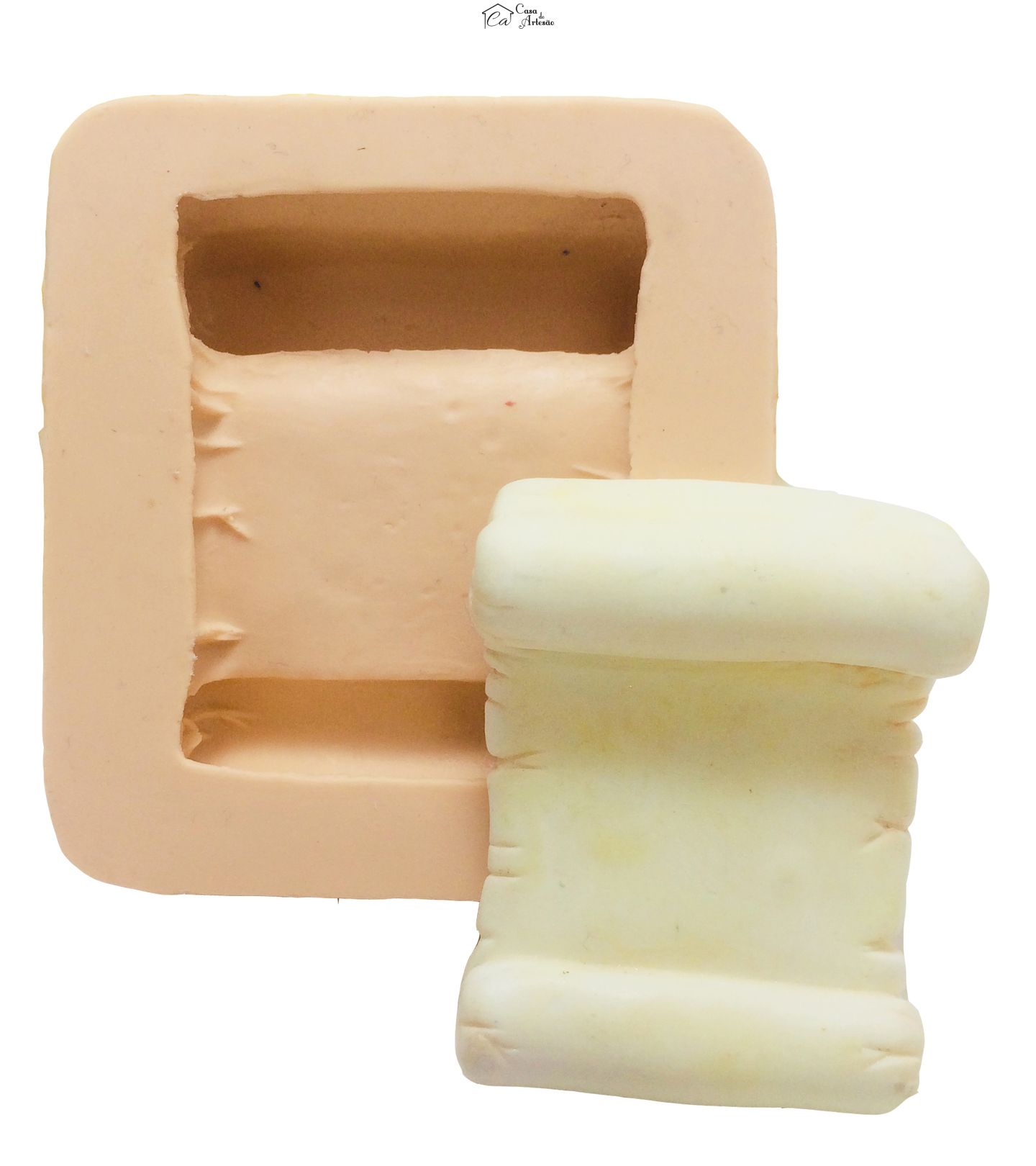 Molde de silicone - Pergaminho - P47
