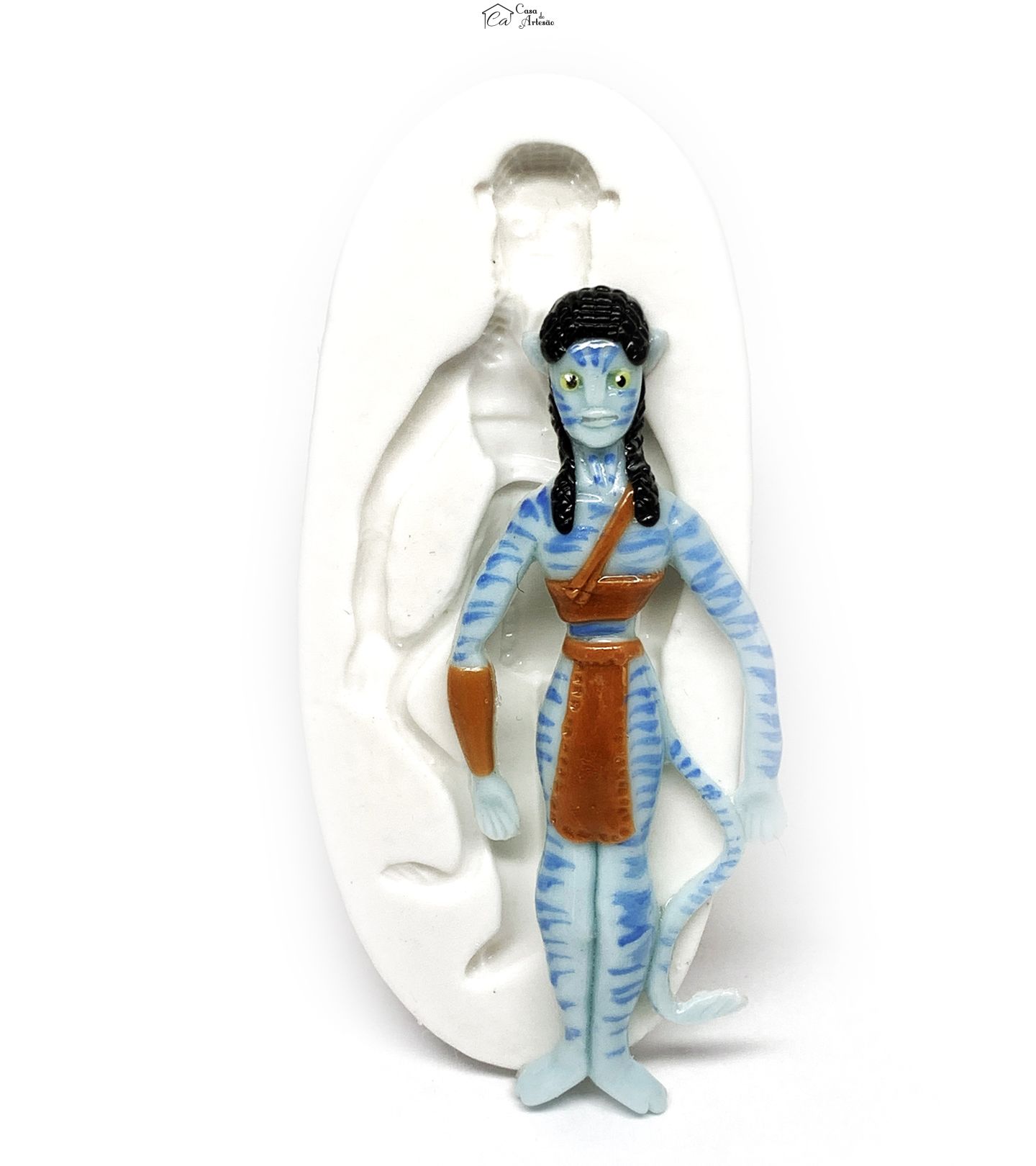 Molde de silicone - Avatar - Jake - Grande - P1183