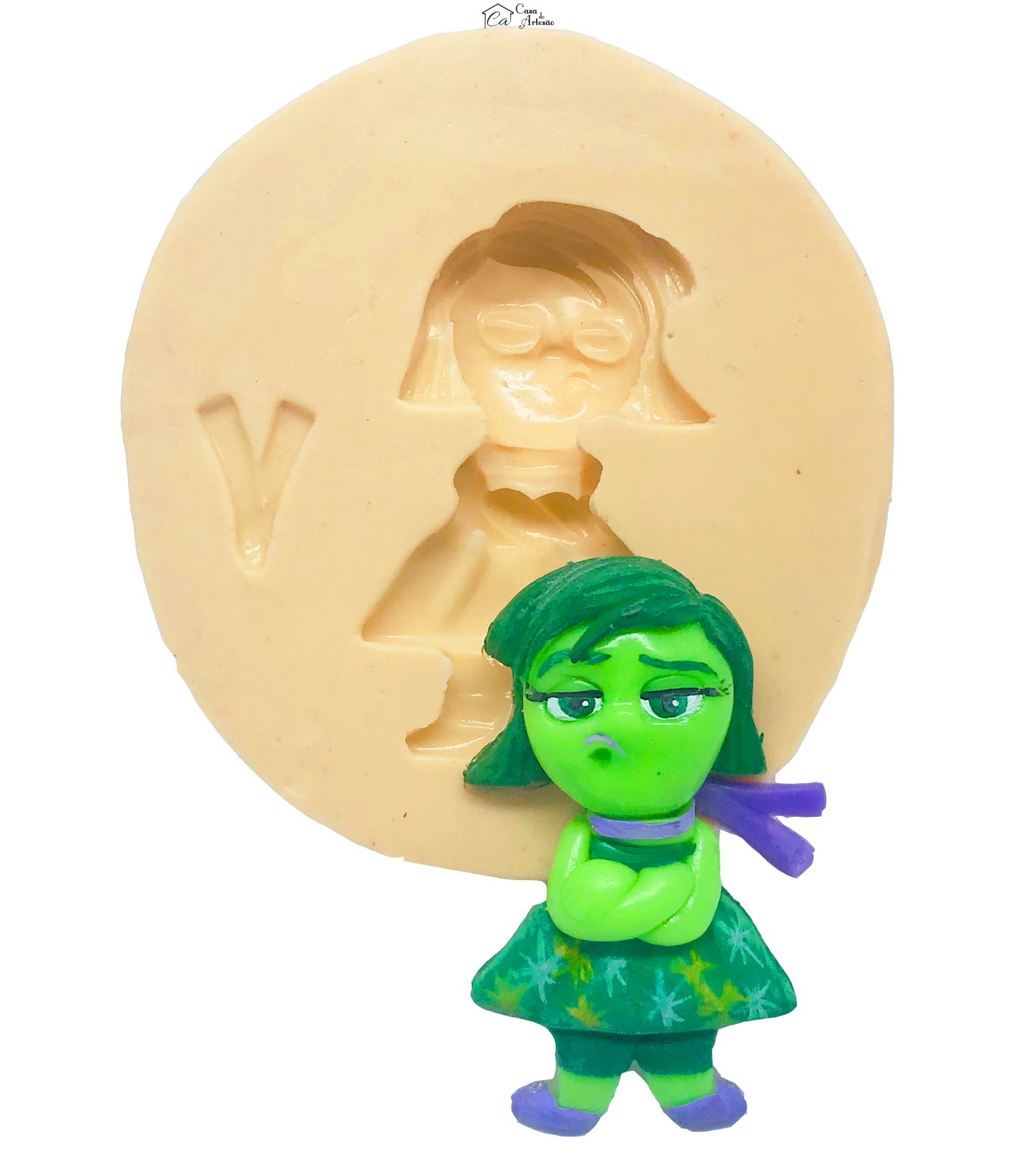 Molde de silicone - Divertida Mente - Nojinho 1