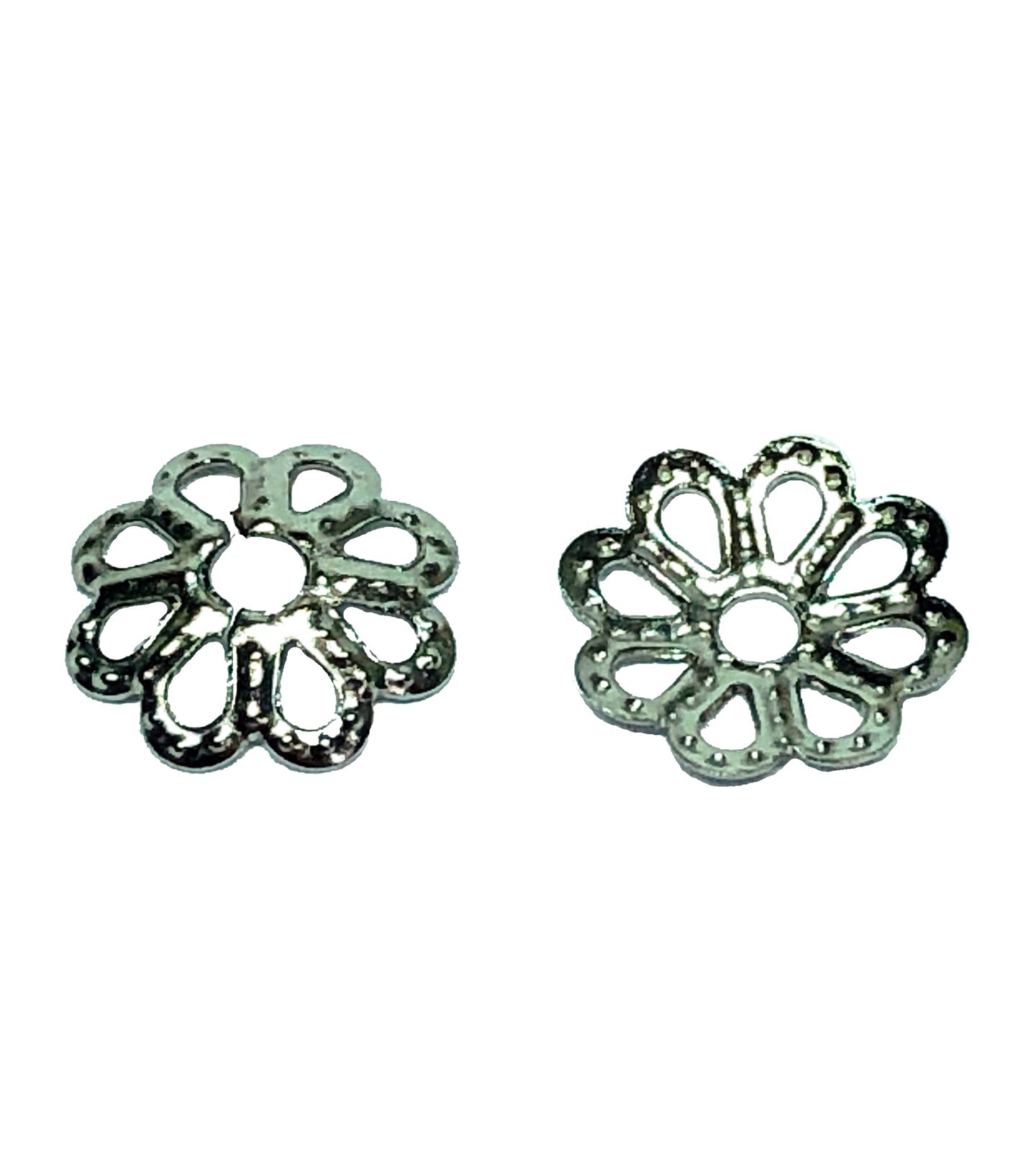 Garra p/ Cabelo Noiva - Tulipa 8 Pontas - Trab. - 30 pç