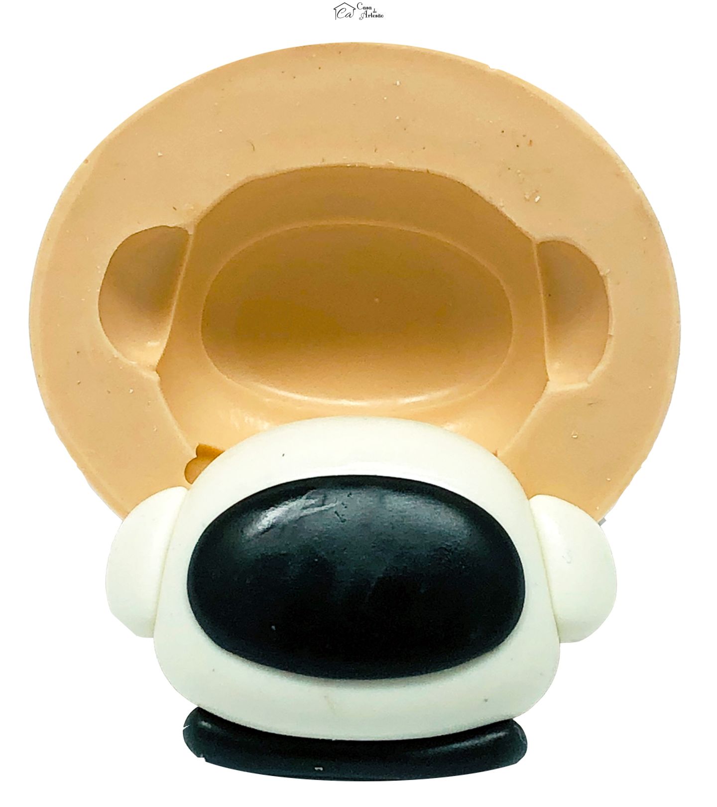 Molde de silicone - Astronauta - Capacete - Grande - P787