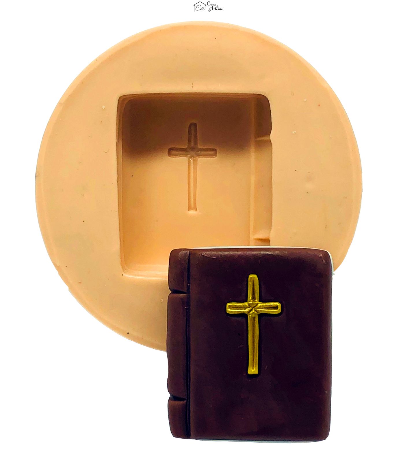 Molde de silicone - Biblia - Grande - P843