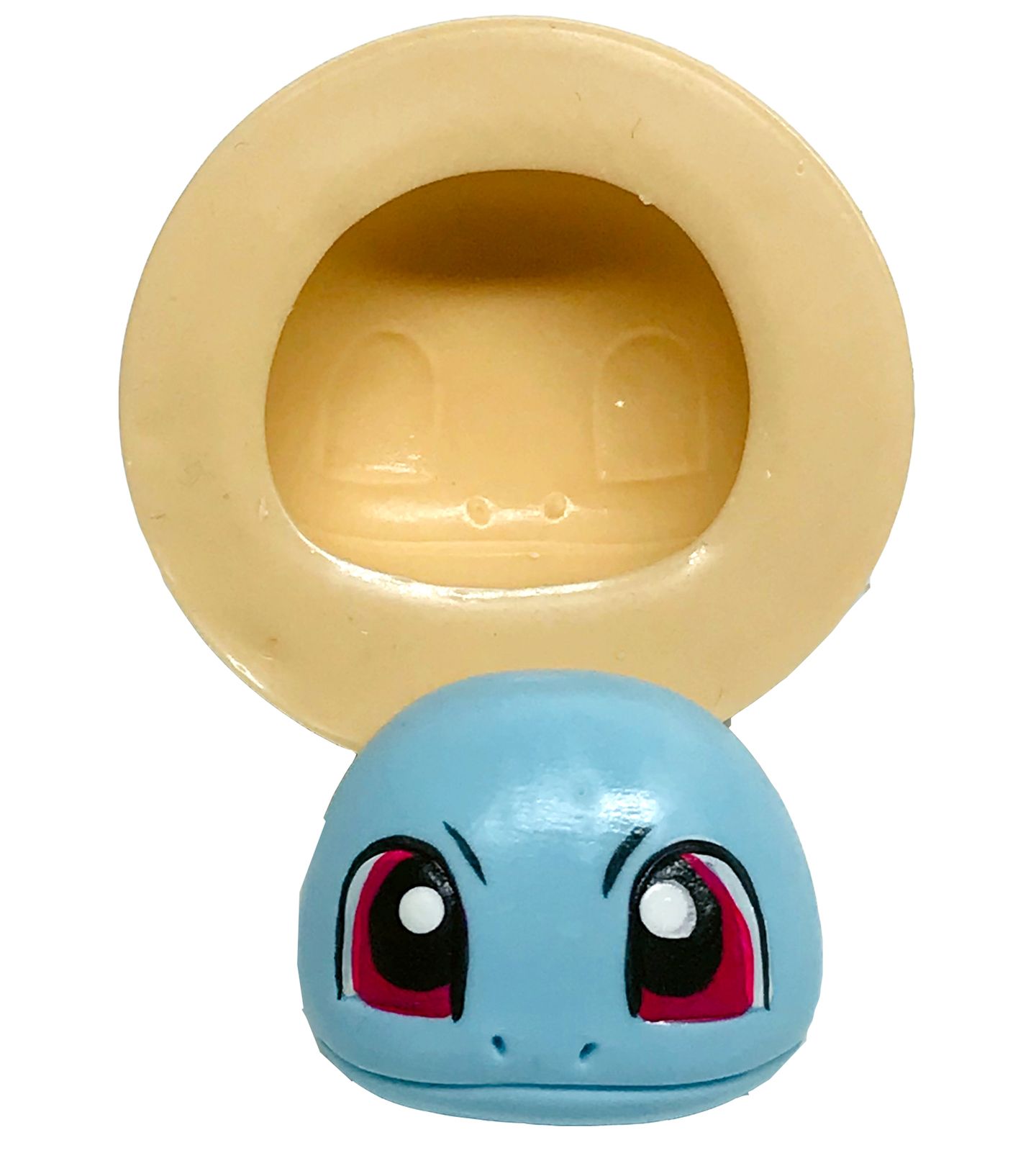 Molde de silicone - Pokemon - Rosto Squirtle - Grande - P609