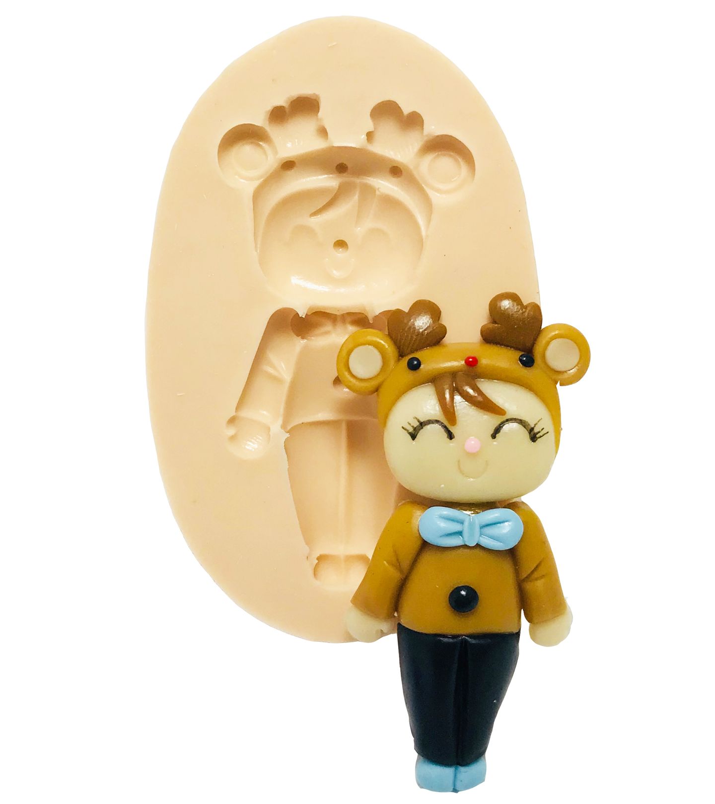 Molde de silicone - Me too Doll - Deer Boy - Media - P433