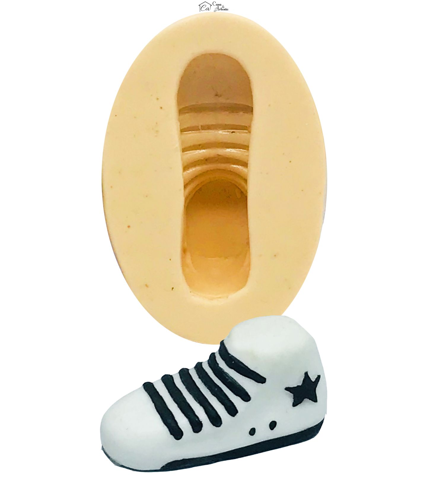 Molde de silicone - Tenis All Star