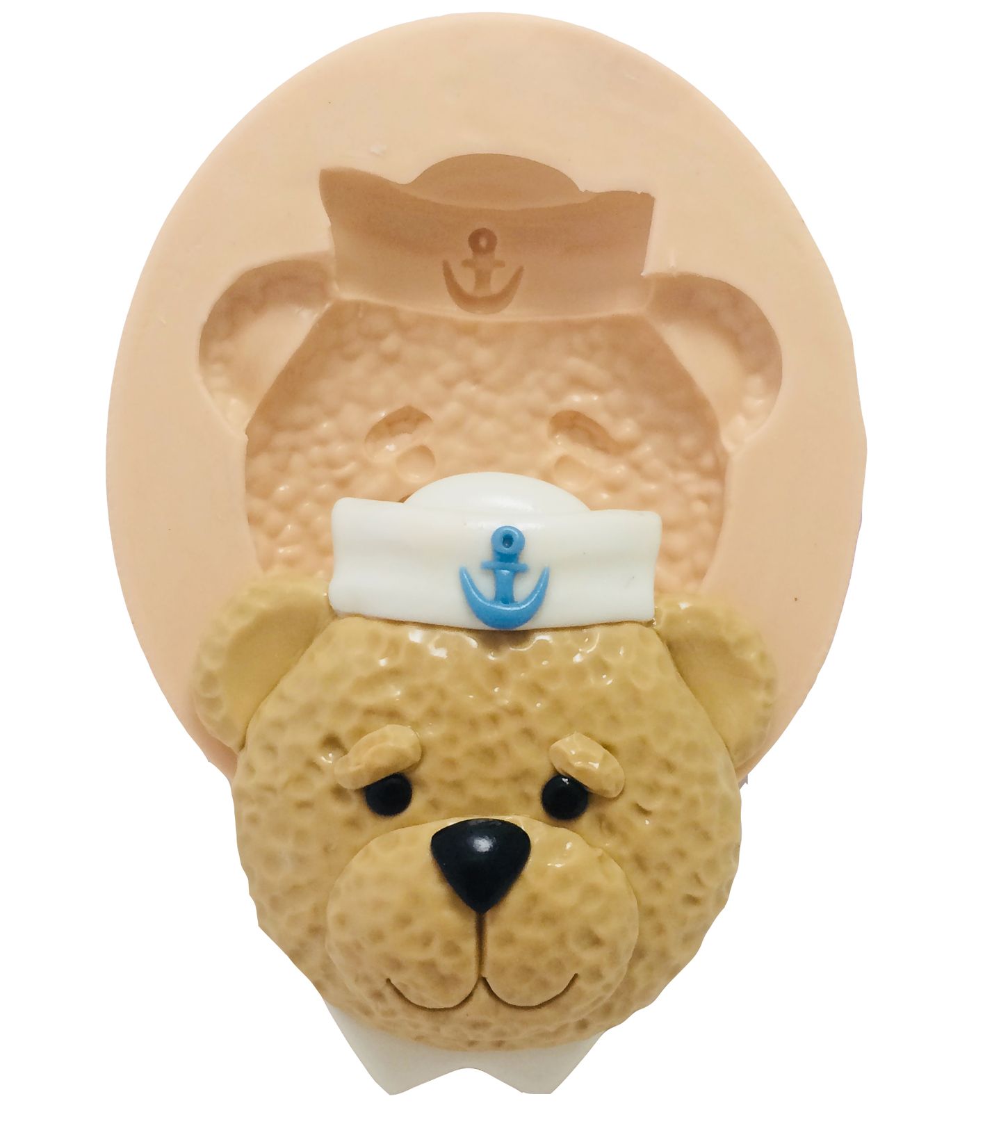 Rosto Urso Marinheiro - Grande - P380