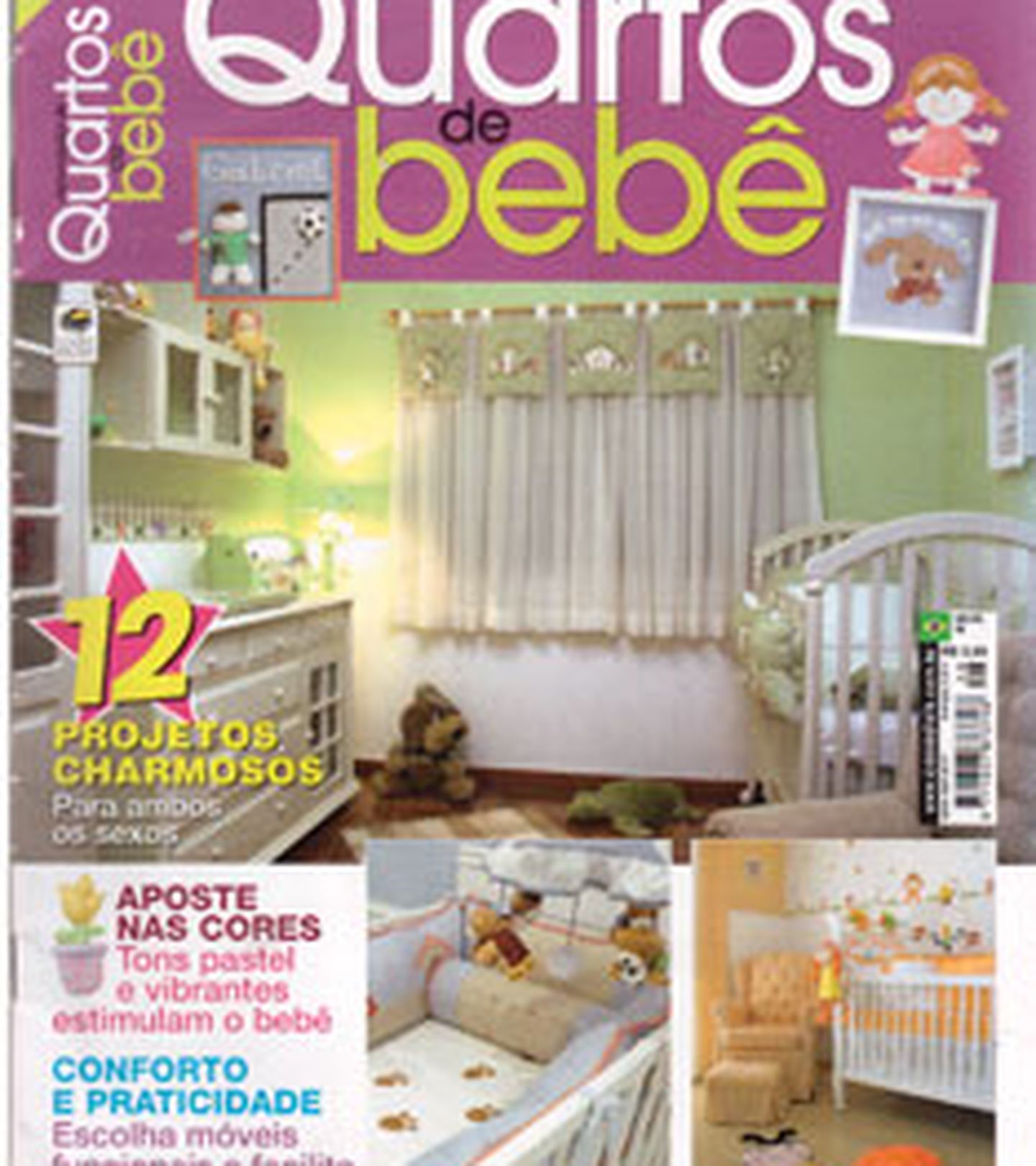 Revista - Ed.Casadois - Quartos de Bebe - nº 08