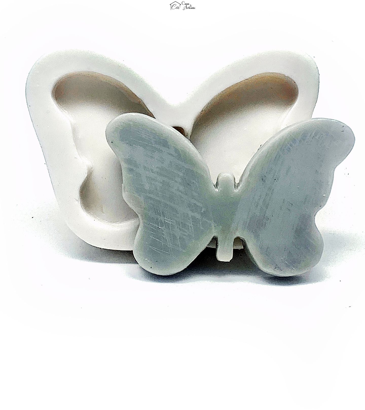 Molde de silicone - Borboleta - Sombra - Grande - P1141