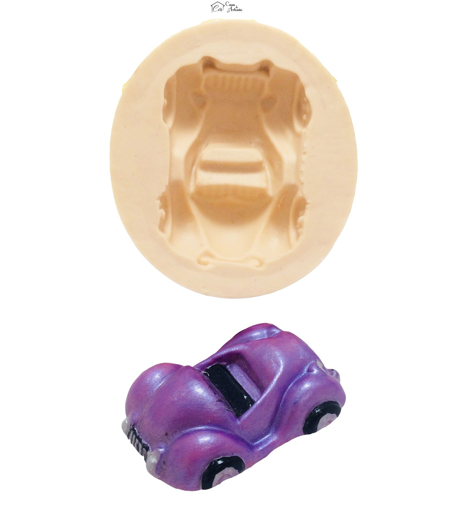 Molde de silicone - Carro Conversivel