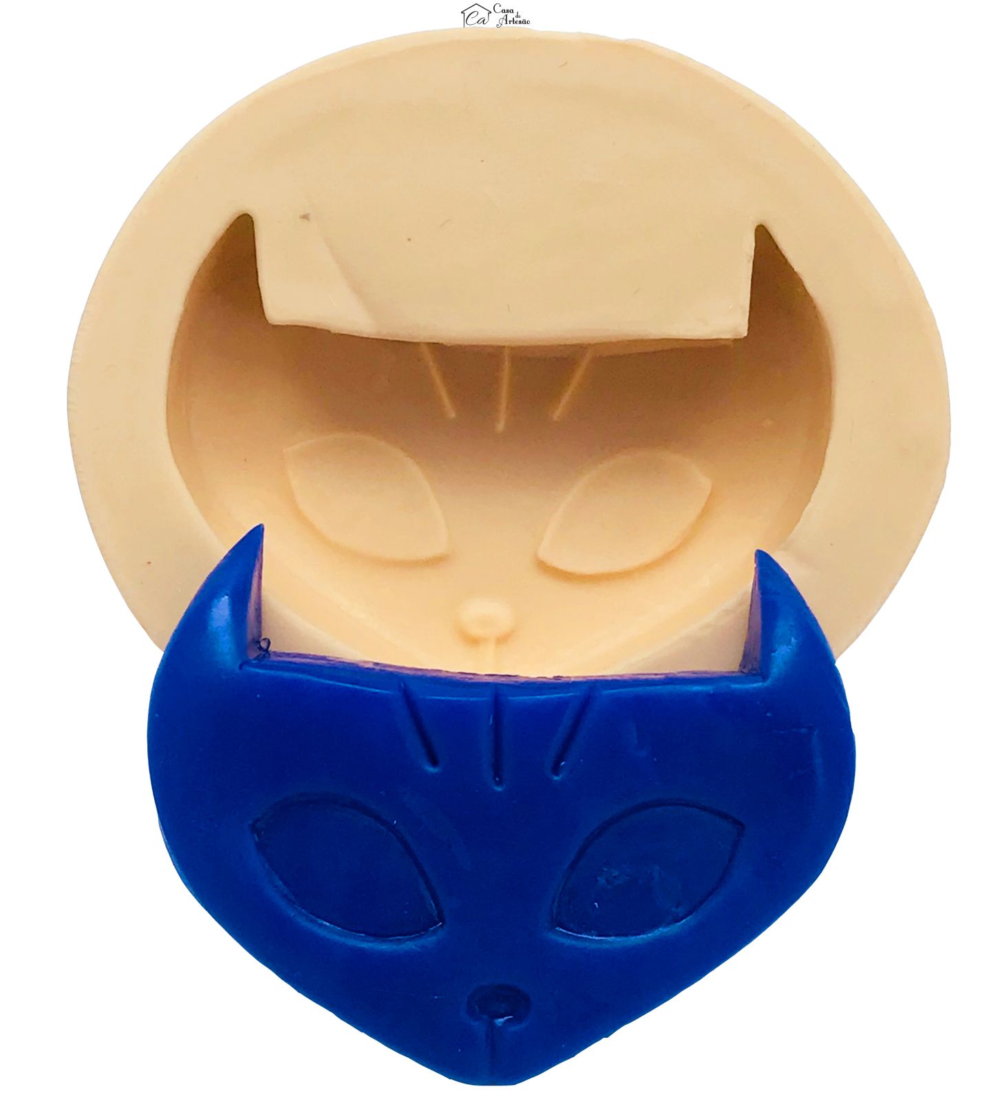 Molde de silicone - PJMasks - Mascara Catboy - Grande - P460