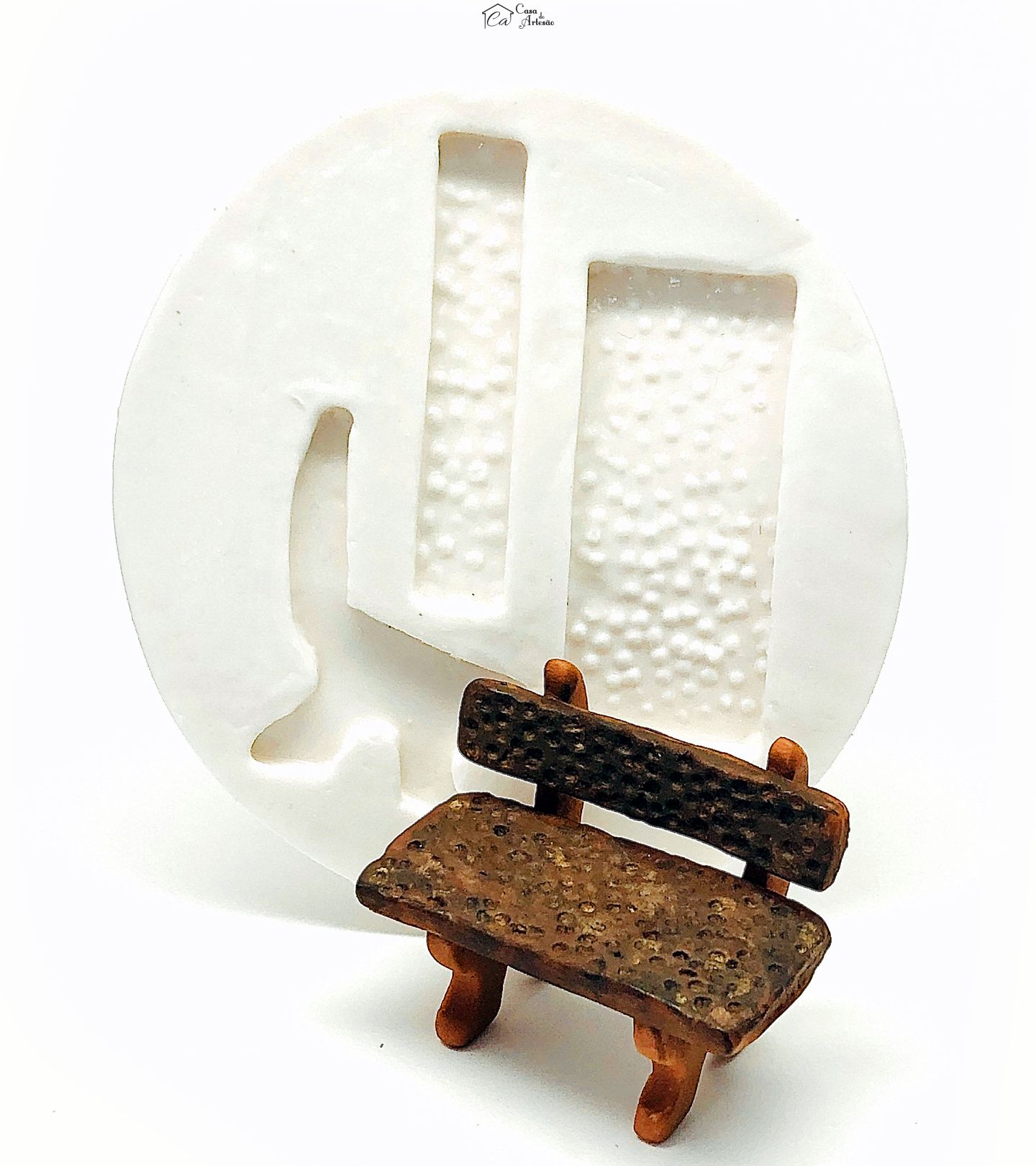 Molde de silicone - Banco - P195