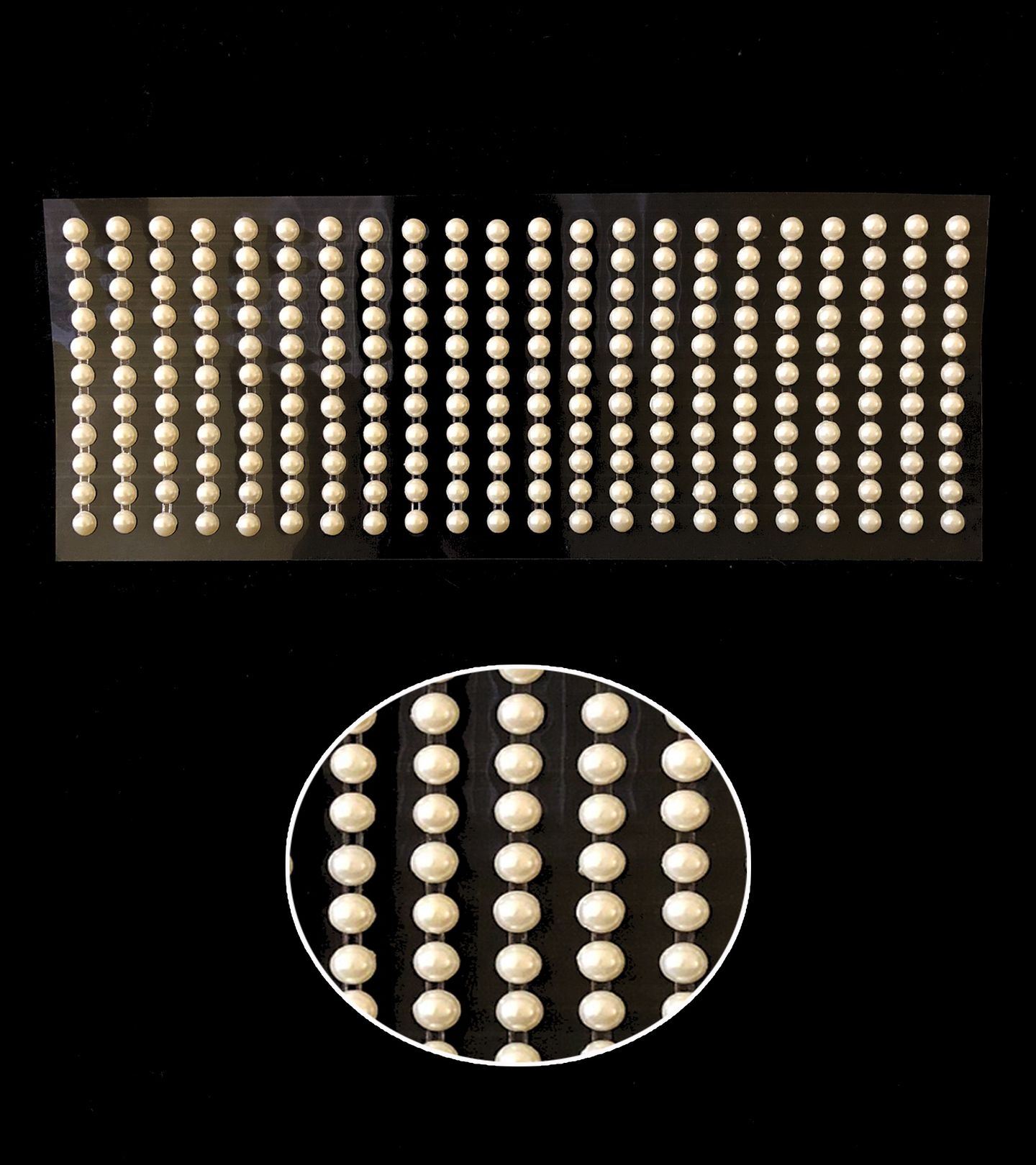 Adesivo - Cartela - 1/2 Perola - 06 mm