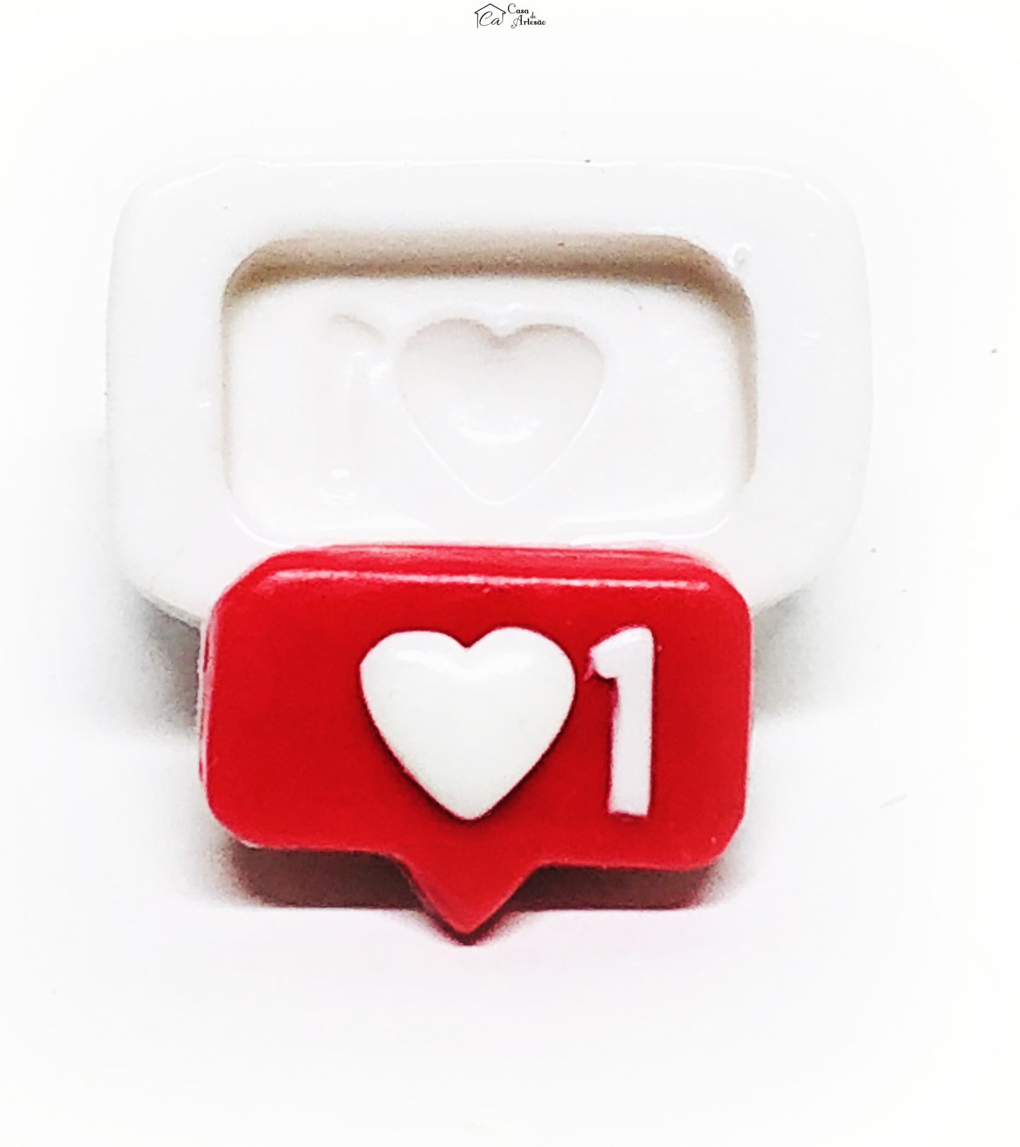 Molde de silicone - Redes Sociais - Curtida - Pequena - P1104