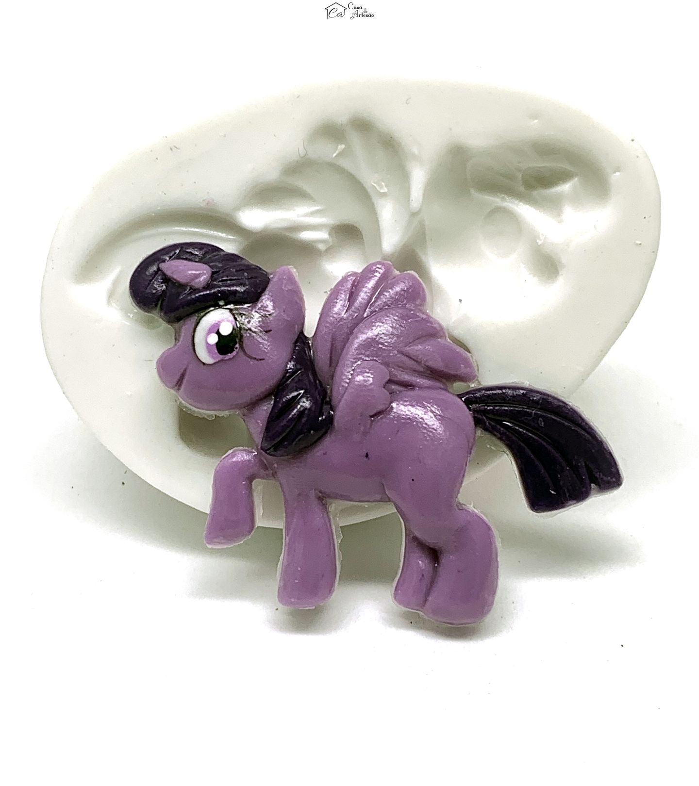Molde de silicone - Meu Pequeno Ponei - Twilight Sparkle - Media - P1196