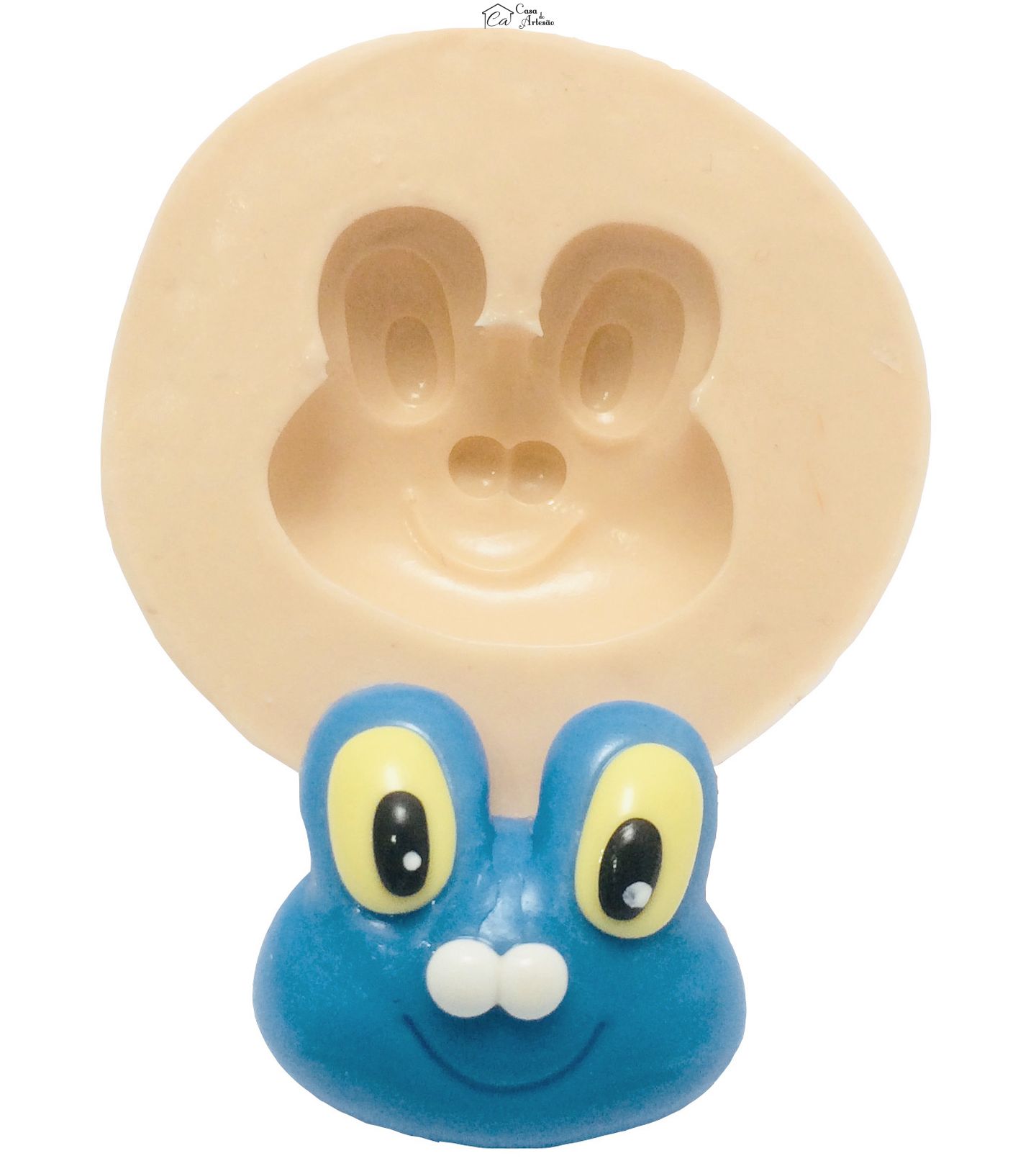 Molde de silicone - Pokemon - Rosto  F*ckie - P328
