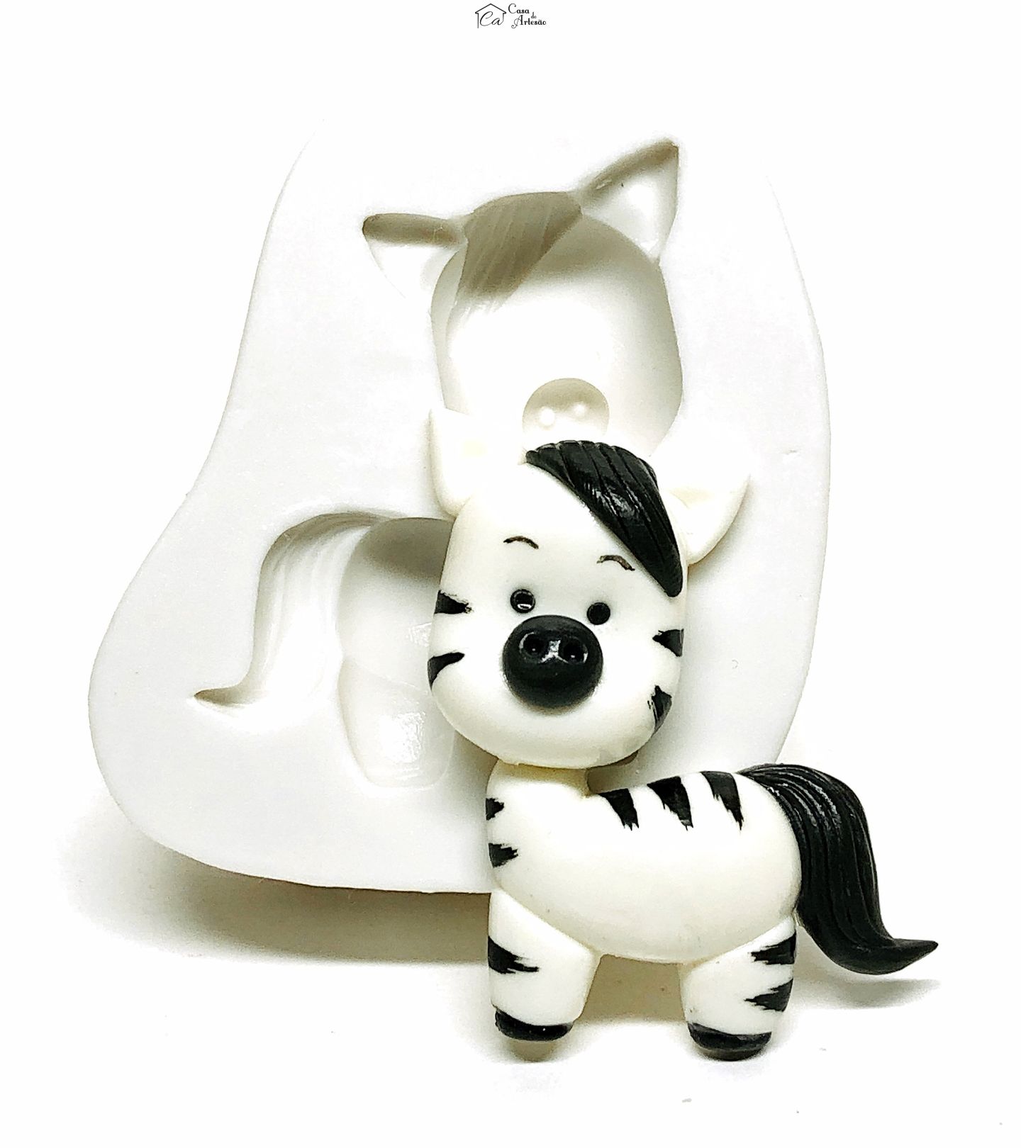 Molde de silicone - Zebra - Grande - P1083