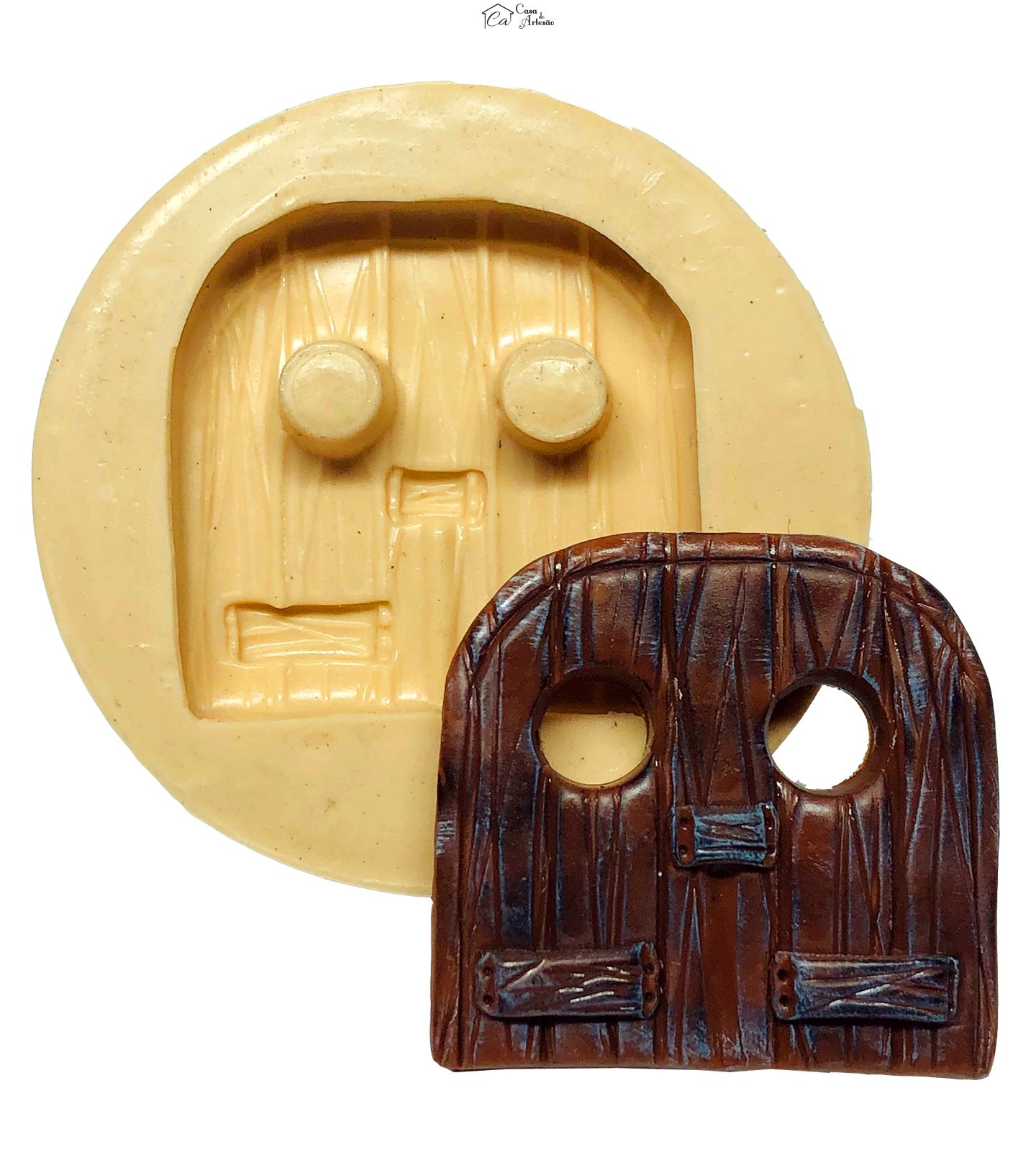 Molde de silicone - Porta - Mod. 04 - Media - P678