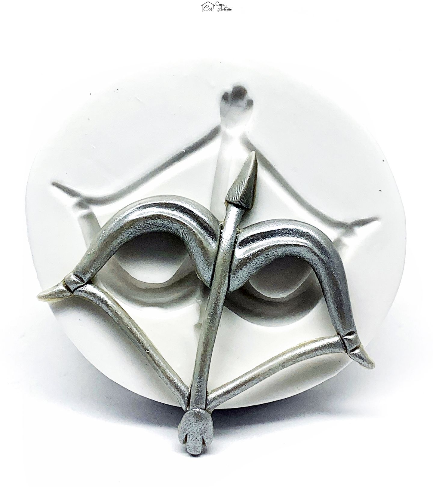 Molde de silicone - Arco e Flecha - Mod.01 - Grande - P400