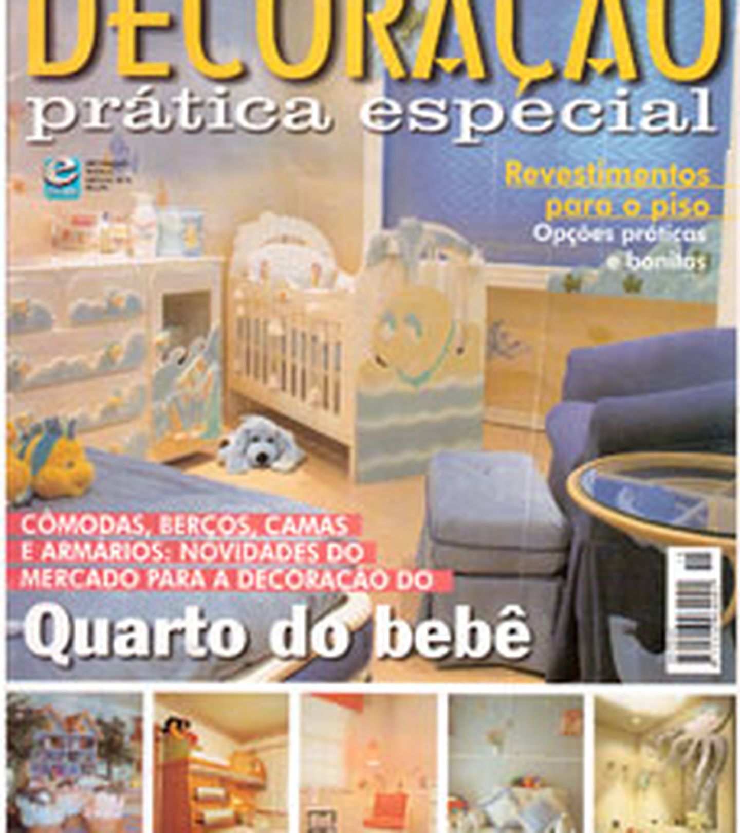 Revista - Ed.Escala - Decoração - Quarto Bebe