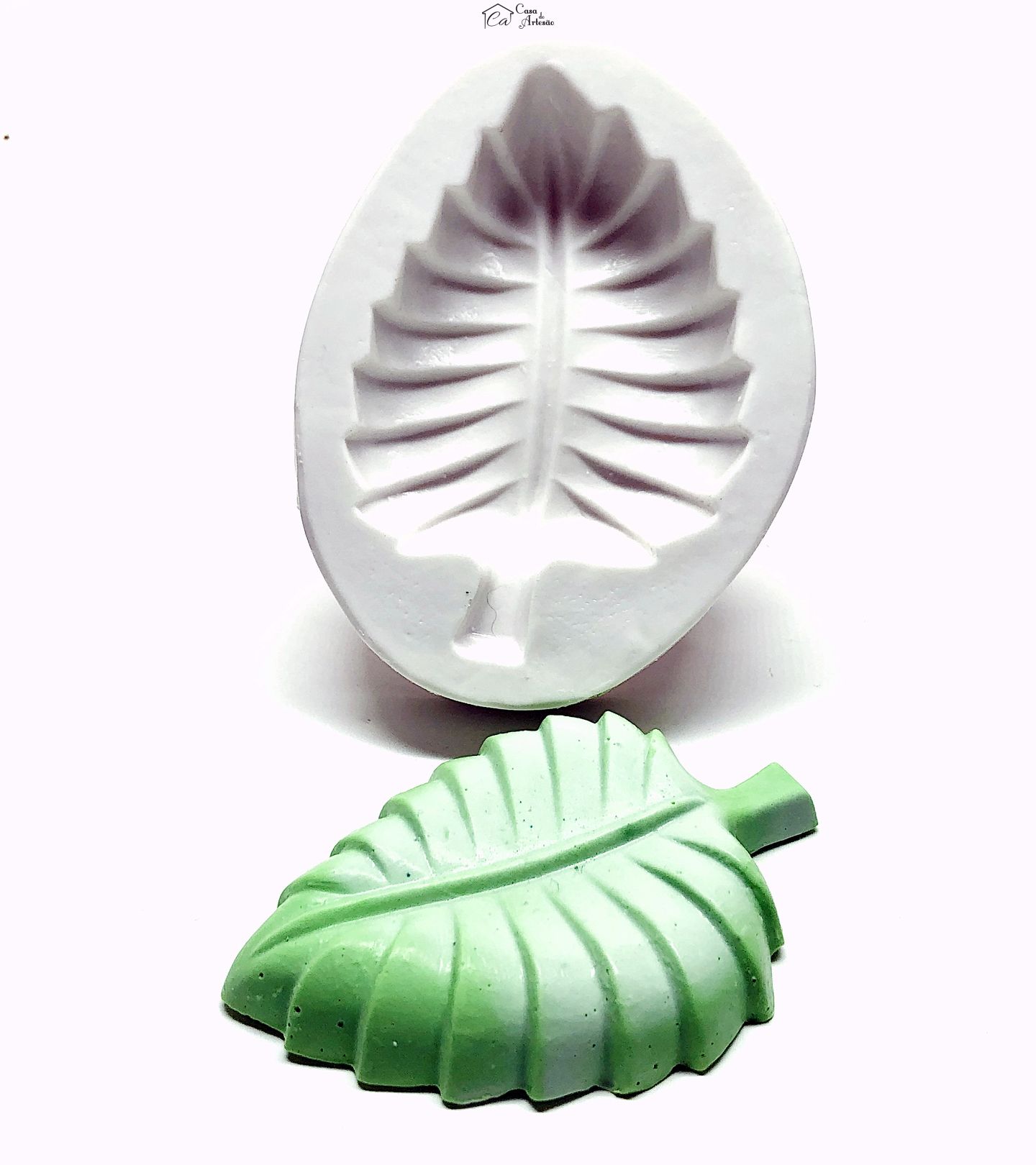 Molde de silicone - Folha