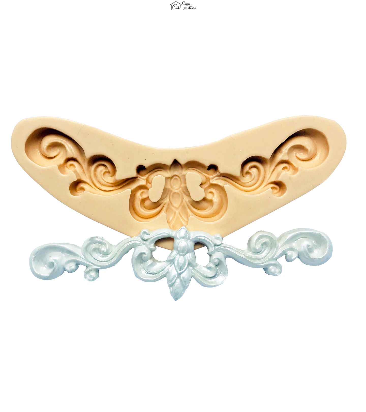 Molde de silicone - Decoração Para Bolo - Apliques - Mod.05 - P158