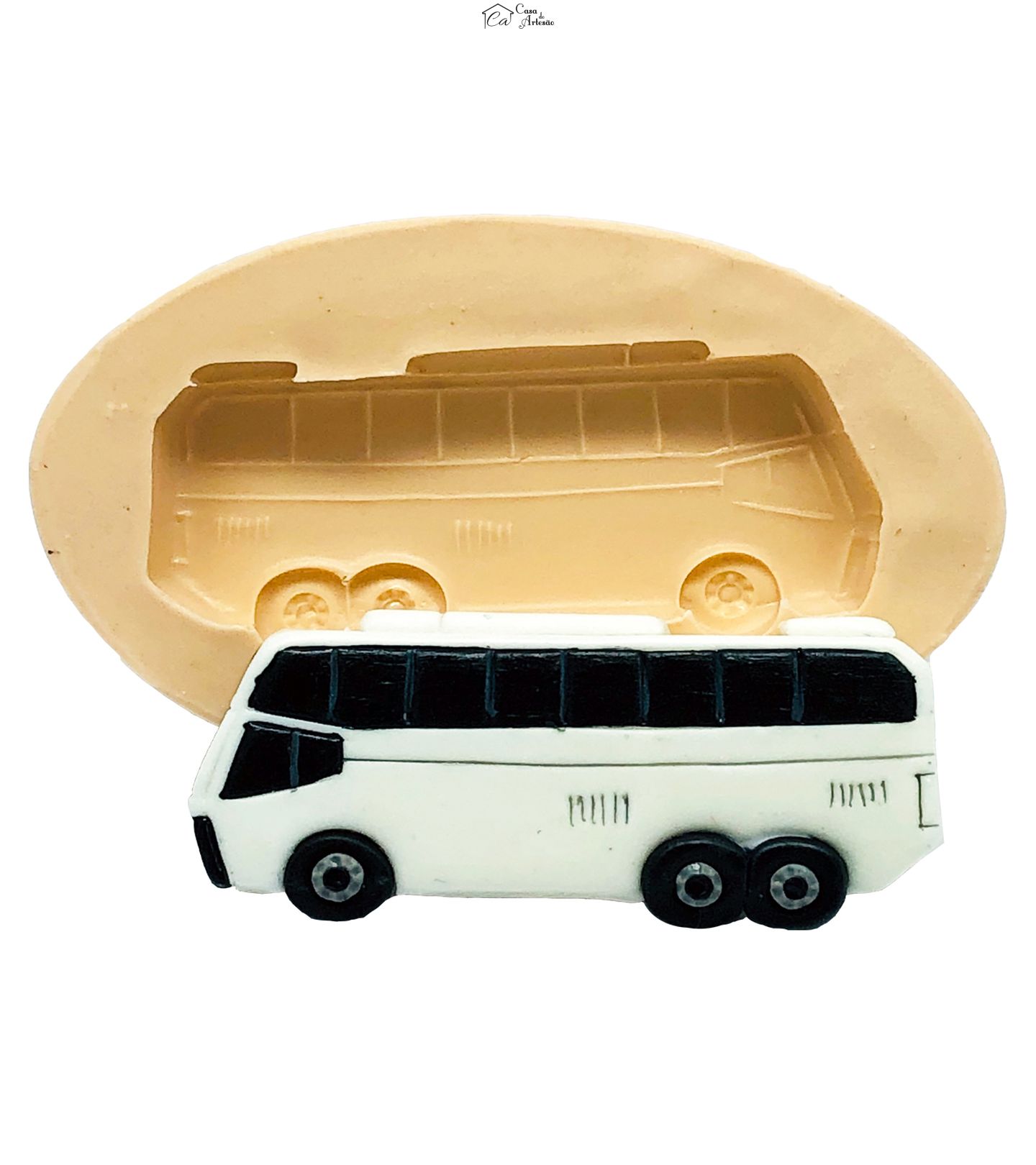 Molde de silicone - Meios de Transporte - Onibus - Medio - P774