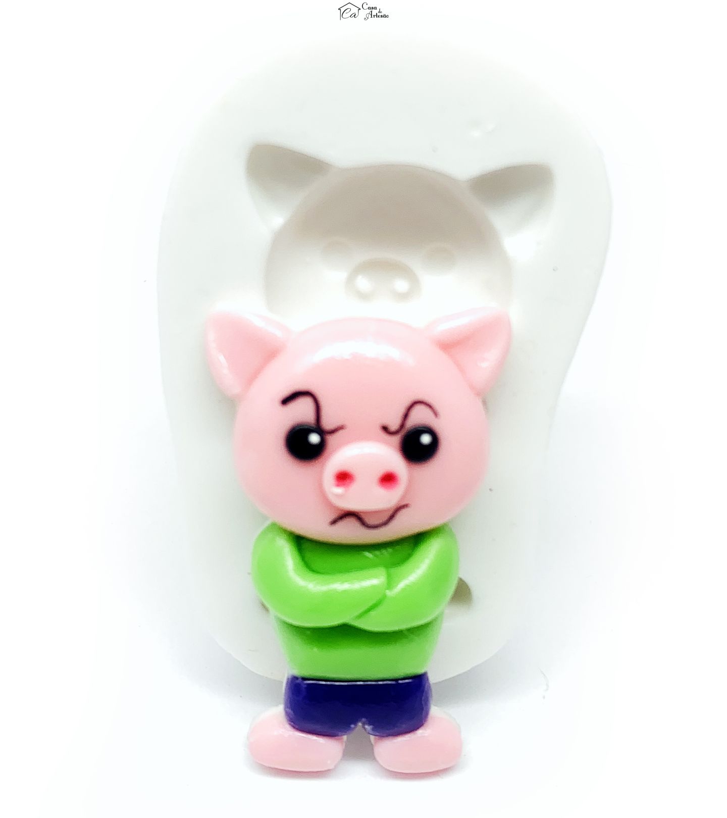 Molde de silicone - Palhaço Plim Plim - Hoggie - Grande- P1224