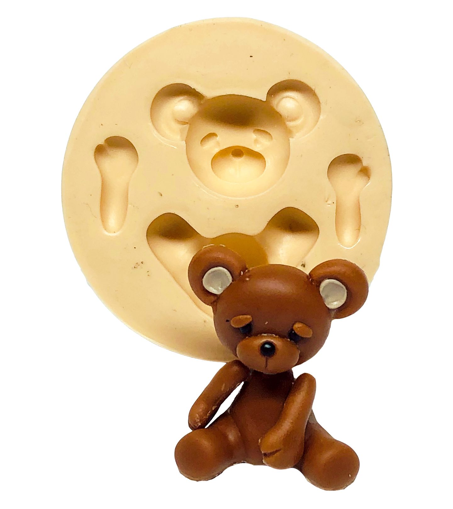 Urso - Corpo Tridimensional - Pequeno - P656