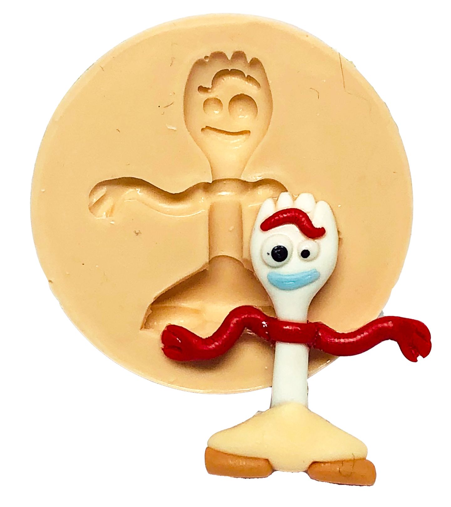 Molde de silicone - Toy Story - Garfinho - Pequeno - P698