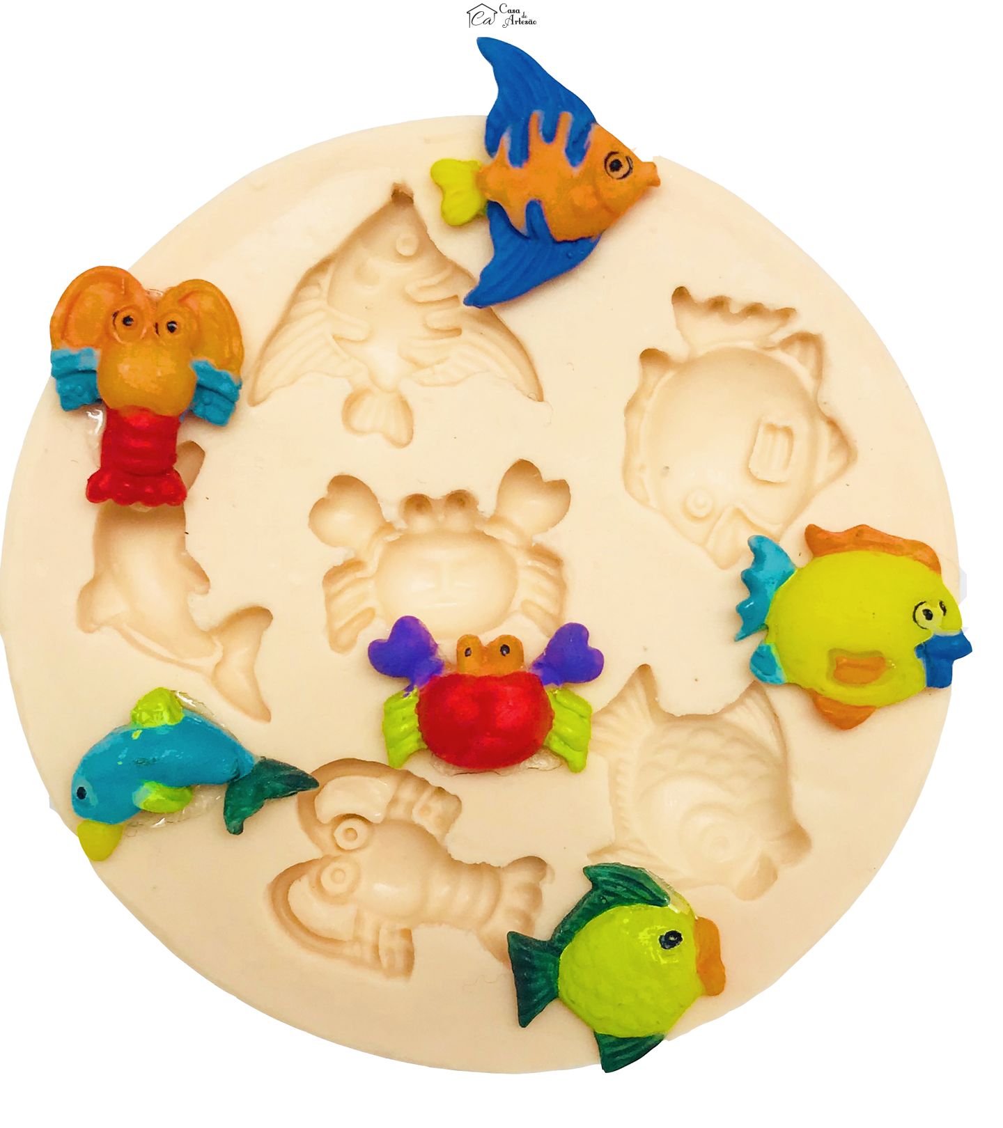 Molde de silicone - Mini Mar I