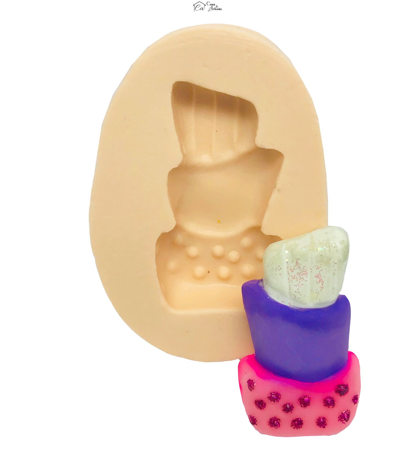 Molde de silicone - Bolo - Cupcakes - P118