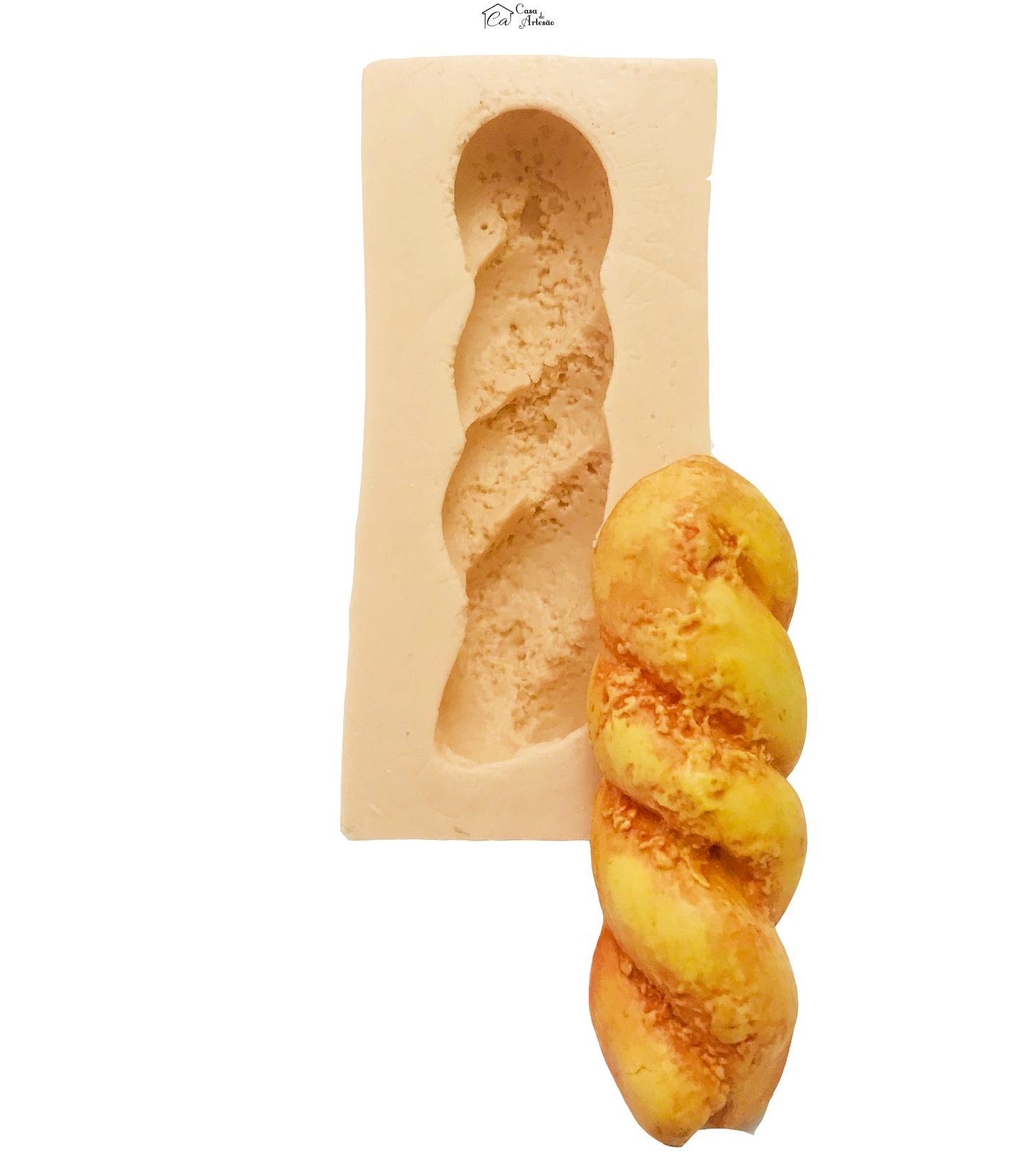 Molde de silicone - Pão Baguete Médio - P50