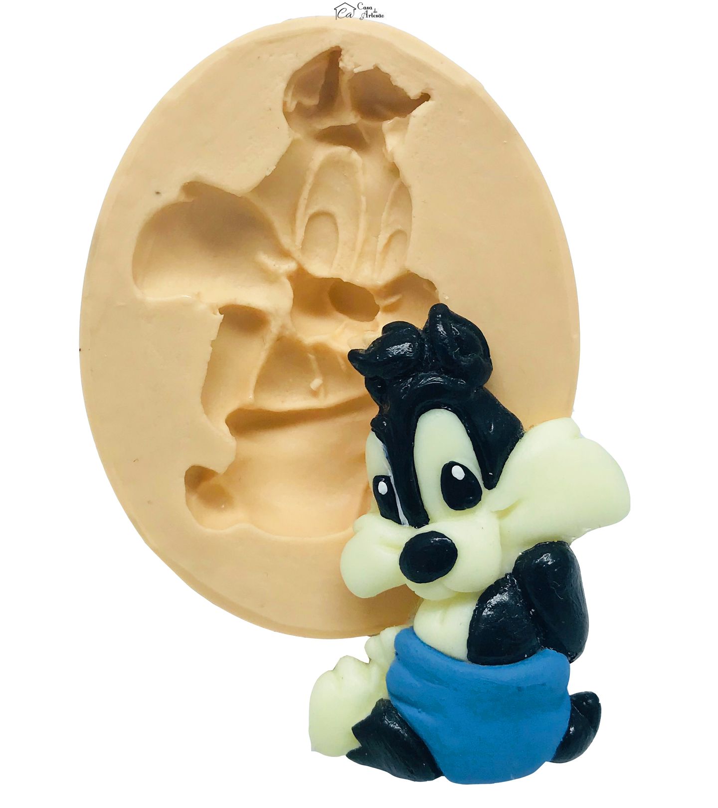 Molde de silicone - Looney Tunes - Frajola Baby