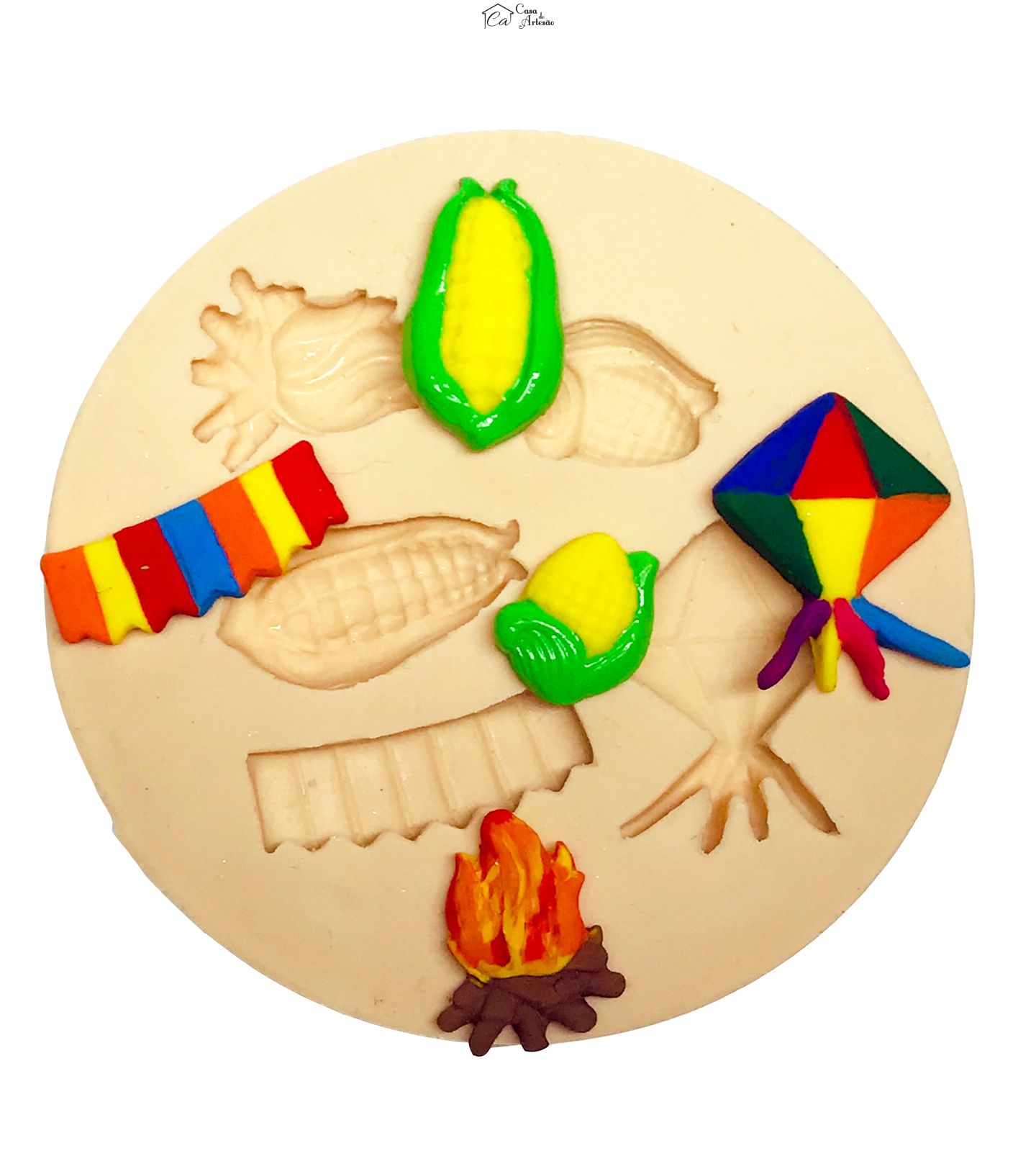 Molde de silicone - Caipira - Kit Festa Junina - P551
