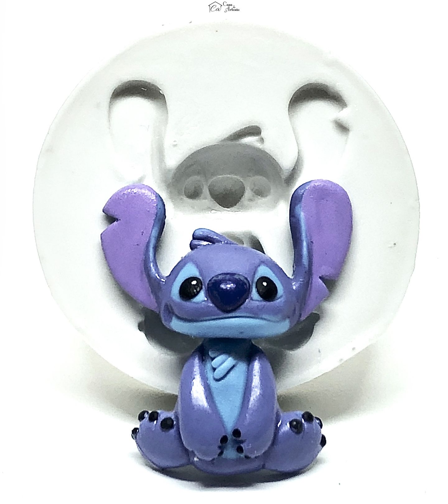 Molde de silicone - Lilo & Stitch - Stitch - Medio - P879