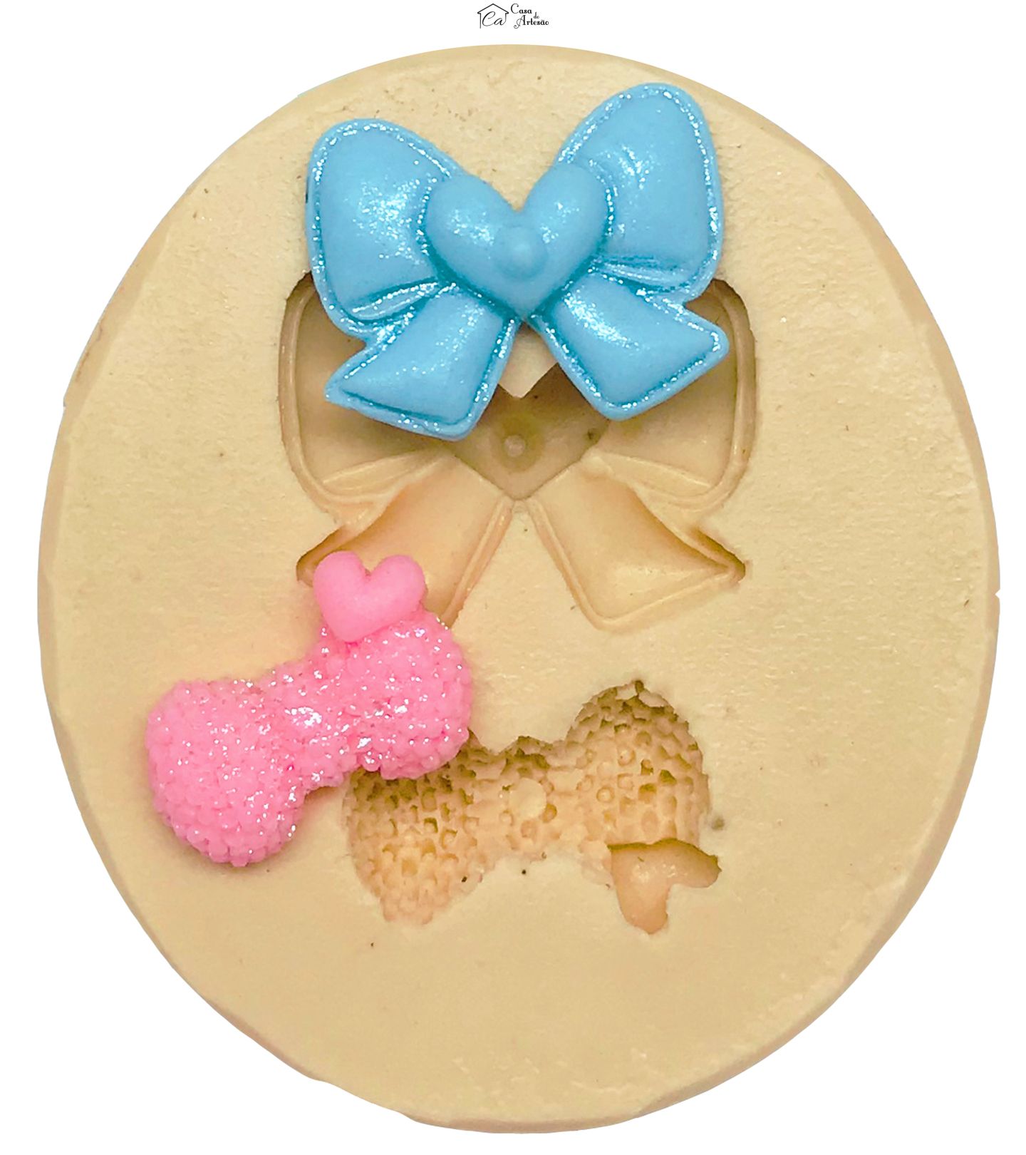 Molde de silicone - Laço - 2 Tipos