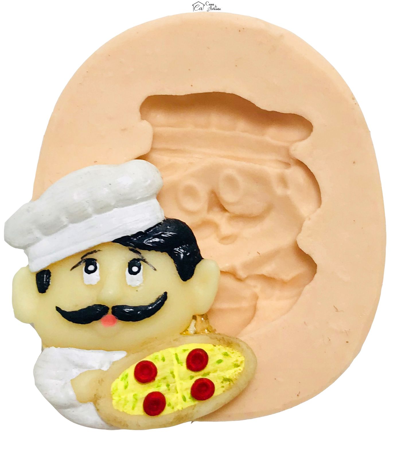 Molde de silicone - Cozinheiro