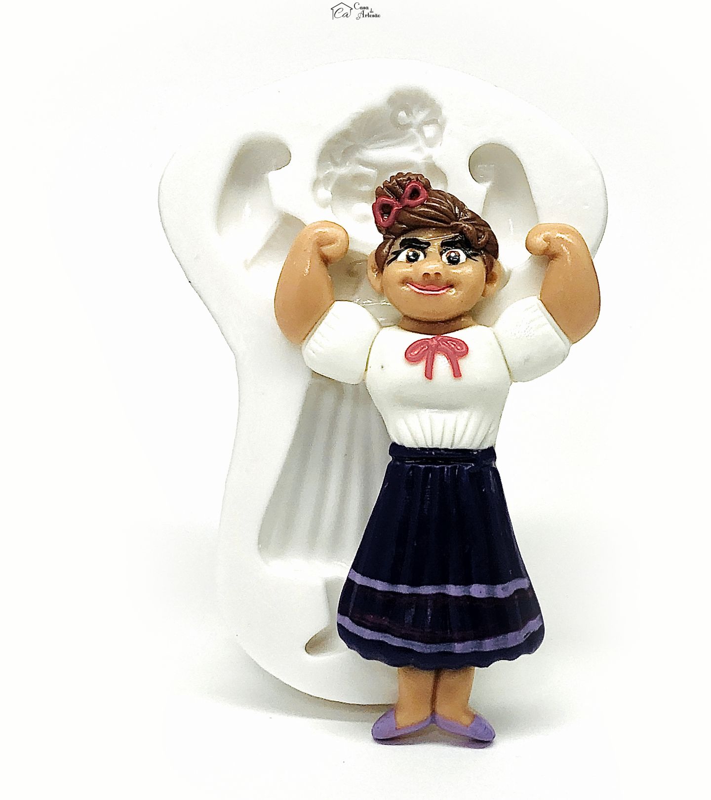 Molde de silicone - Encanto - Luisa - Grande - P1126